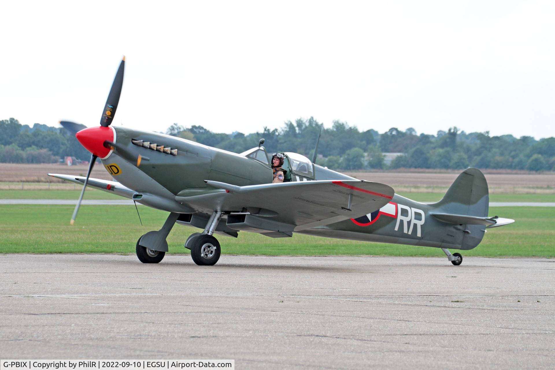 G-PBIX, 1945 Supermarine 361 Spitfire LF.XVIe C/N CBAF.11581, RW382 (G-PBIX) 1945 VS Spitfire LFXVIe BoB Display Duxford