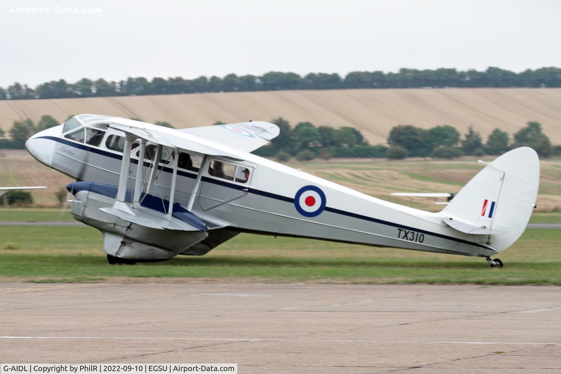 G-AIDL, 1946 De Havilland DH-89A Dominie/Dragon Rapide 6 C/N 6968, TX310 (G-AIDL) 1946 DH89A Dragon Rapide 6 BoB Display Duxford