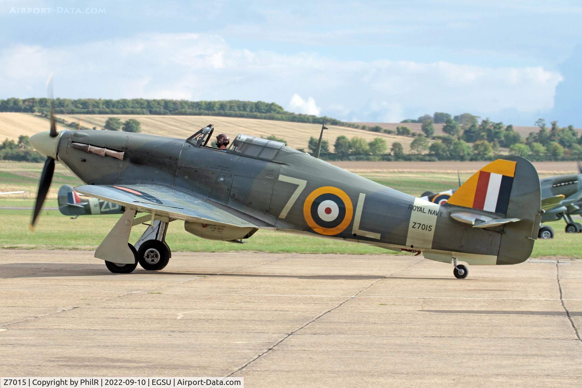 Z7015, 1939 Hawker (CCF) Sea Hurricane Mk1B C/N CCF/41H/4013, Z7015 (G-BKTH) 1939 Hawker Sea Hurricane lb BoB Display Duxford
