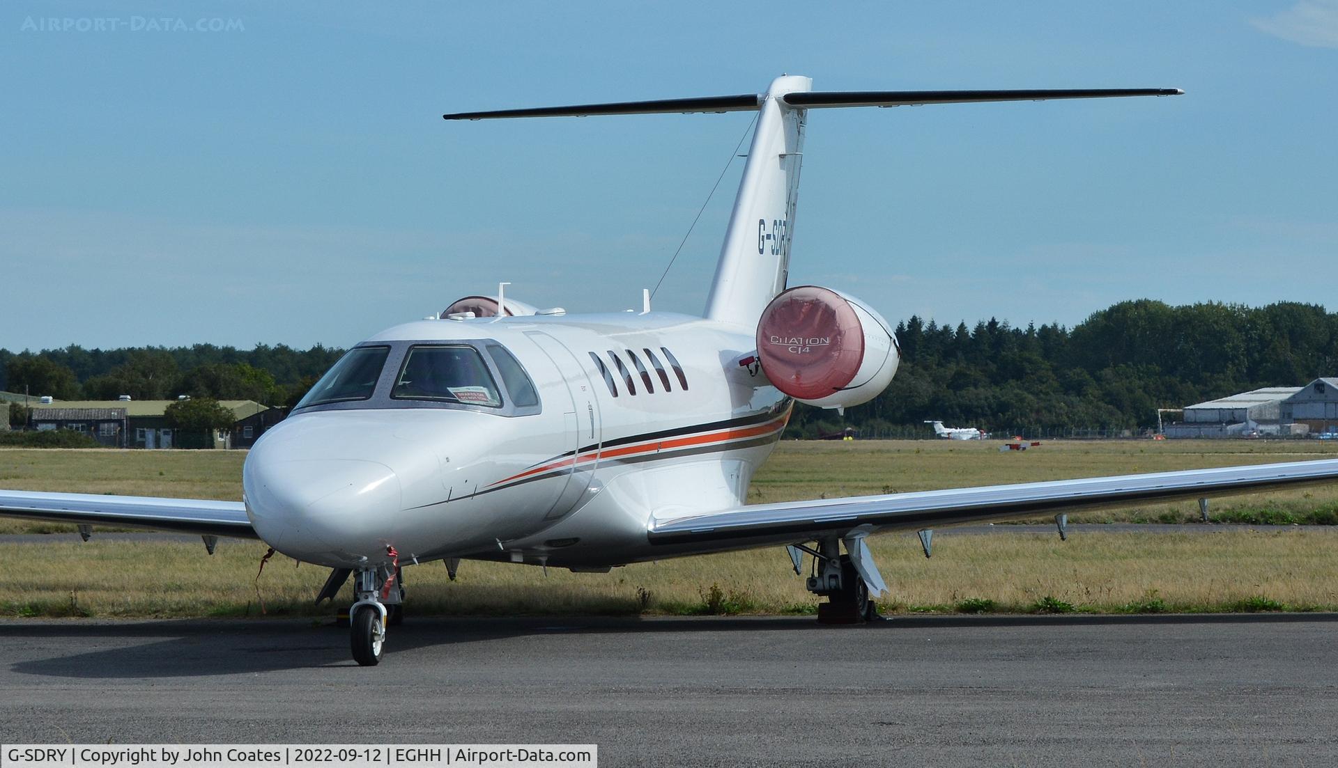 G-SDRY, 2013 Cessna 525C CitationJet CJ4 C/N 525C-0134, At Technicair
