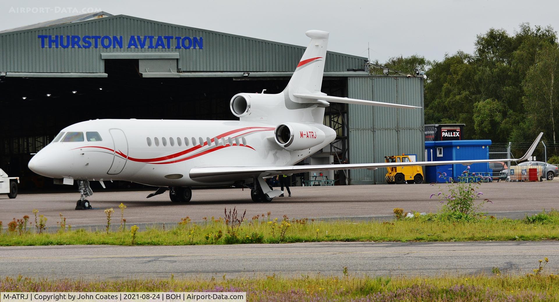 M-ATRJ, 2013 Dassault Falcon 7X C/N 199, At Thurston Avn.