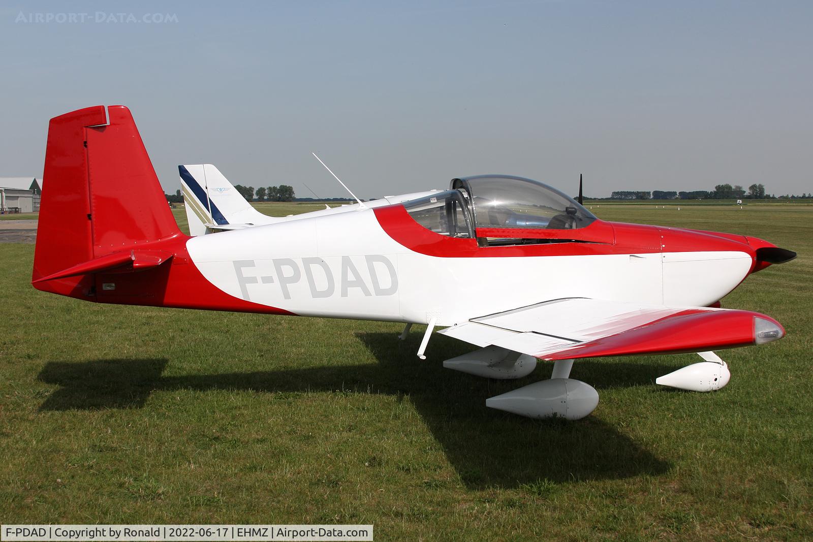 F-PDAD, 2016 Van's RV-9A C/N 91098, at ehmz