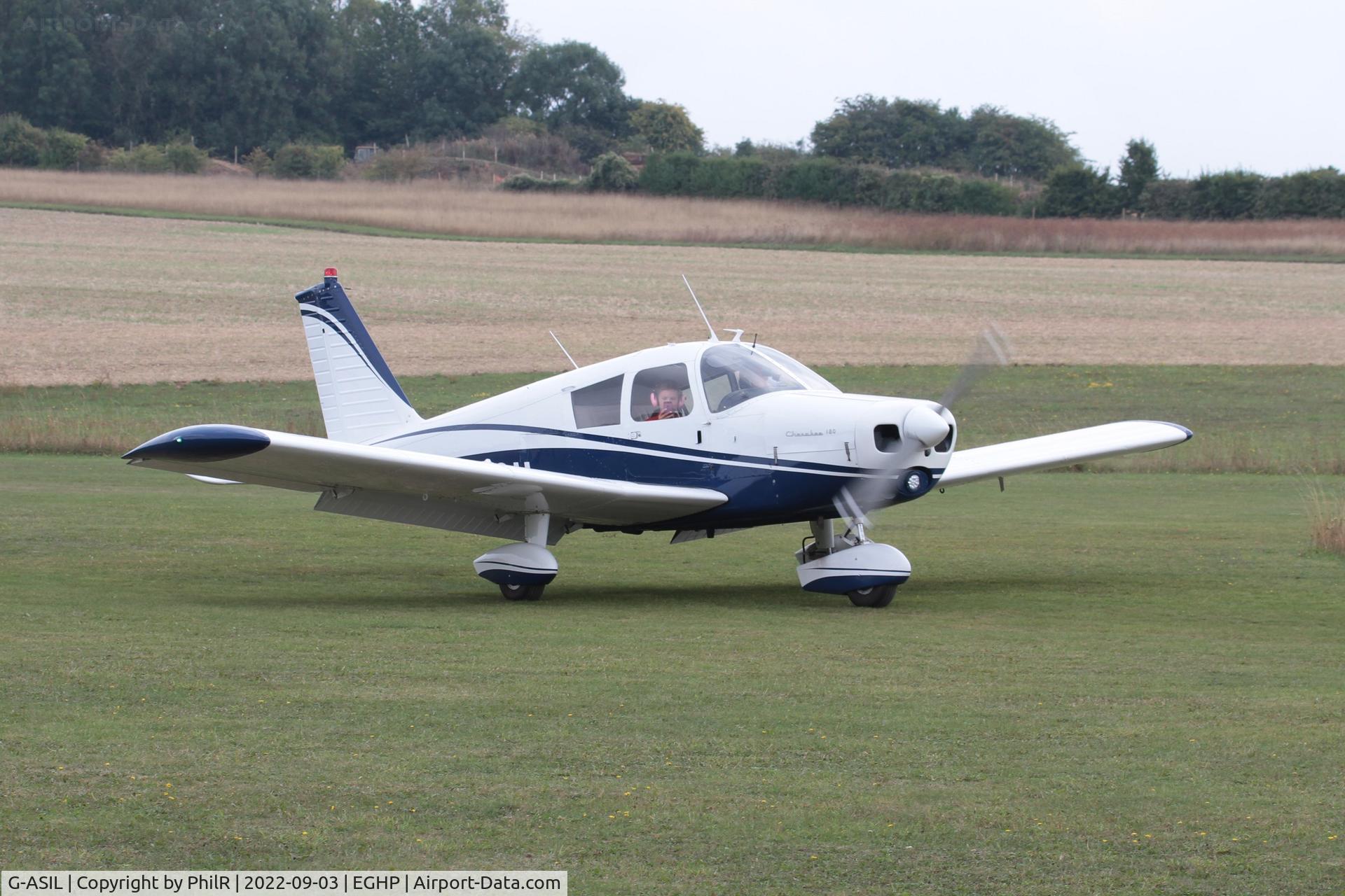 G-ASIL, 1963 Piper PA-28-180 Cherokee C/N 28-1350, G-ASIL 1963 Piper PA-28 Cherokee LAA Rally Popham