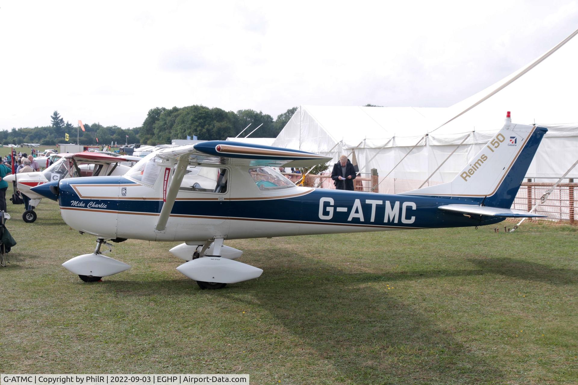 G-ATMC, 1966 Reims Cessna F150F C/N 0020, G-ATMC 1966 Reims Cessna F150F LAA Rally Popham