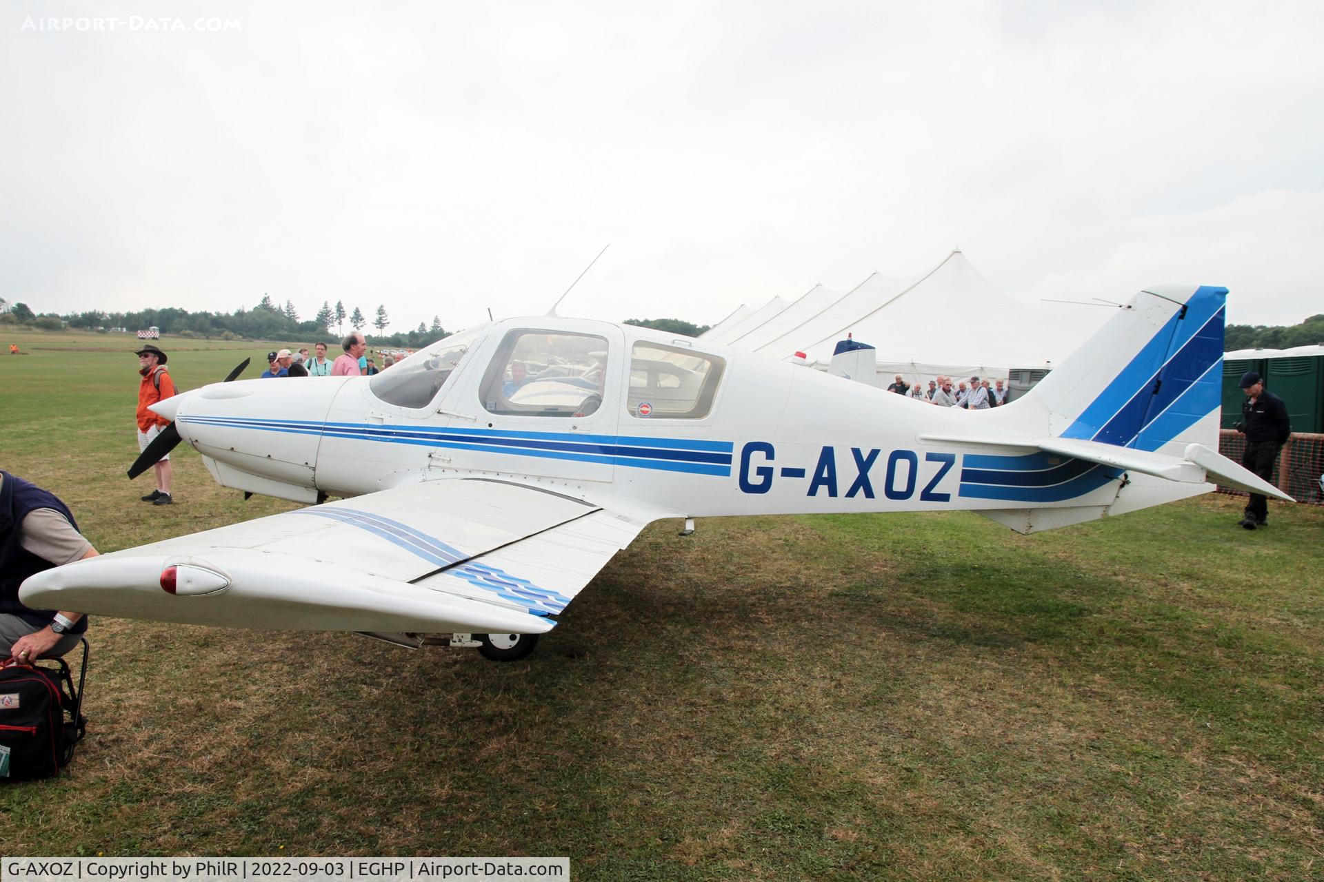 G-AXOZ, 1969 Beagle B-121 Pup Series 1 (Pup 100) C/N B121-115, G-AXOZ 1969 Beagle B121 Srs 1 Pup LAA Rally Popham