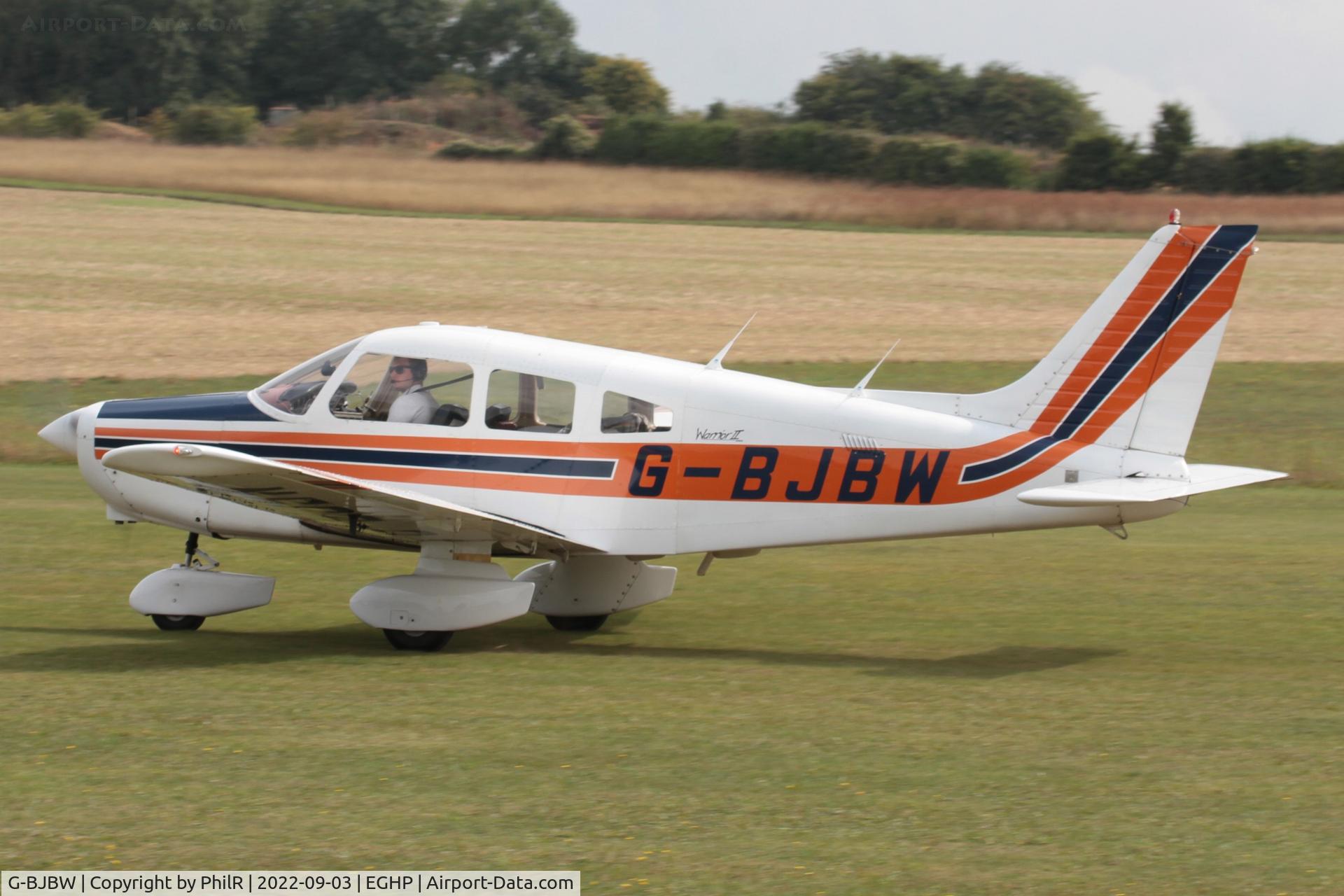 G-BJBW, 1981 Piper PA-28-161 Cherokee Warrior II C/N 28-8116280, G-BJBW 1981 Piper PA-28 Cherokee Warrior LAA Rally Popham