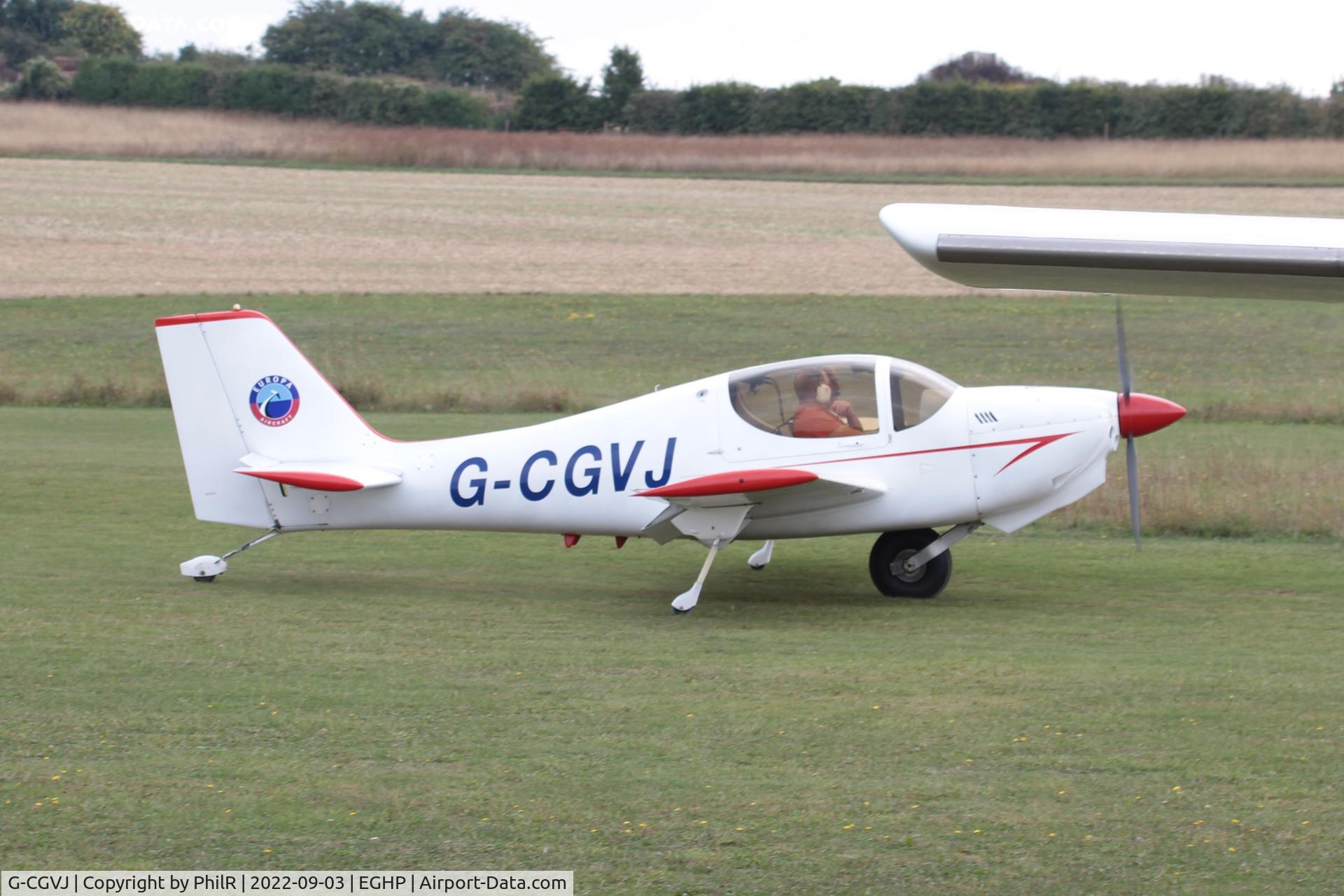 G-CGVJ, 2014 Europa XS Monowheel C/N PFA 247-13752, G-CGVJ 2014 Europa XS LAA Rally Popham