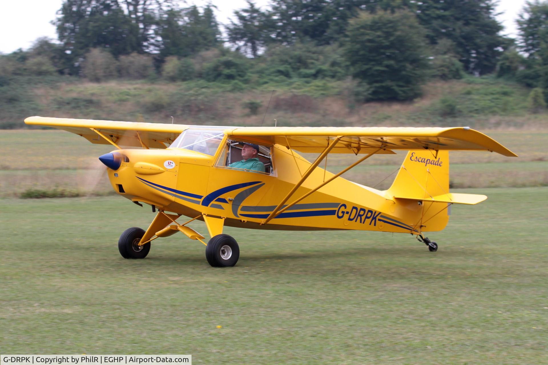 G-DRPK, 2008 Reality Escapade C/N LAA 345-14824, G-DRPK 2012 Escapade LAA Rally Popham