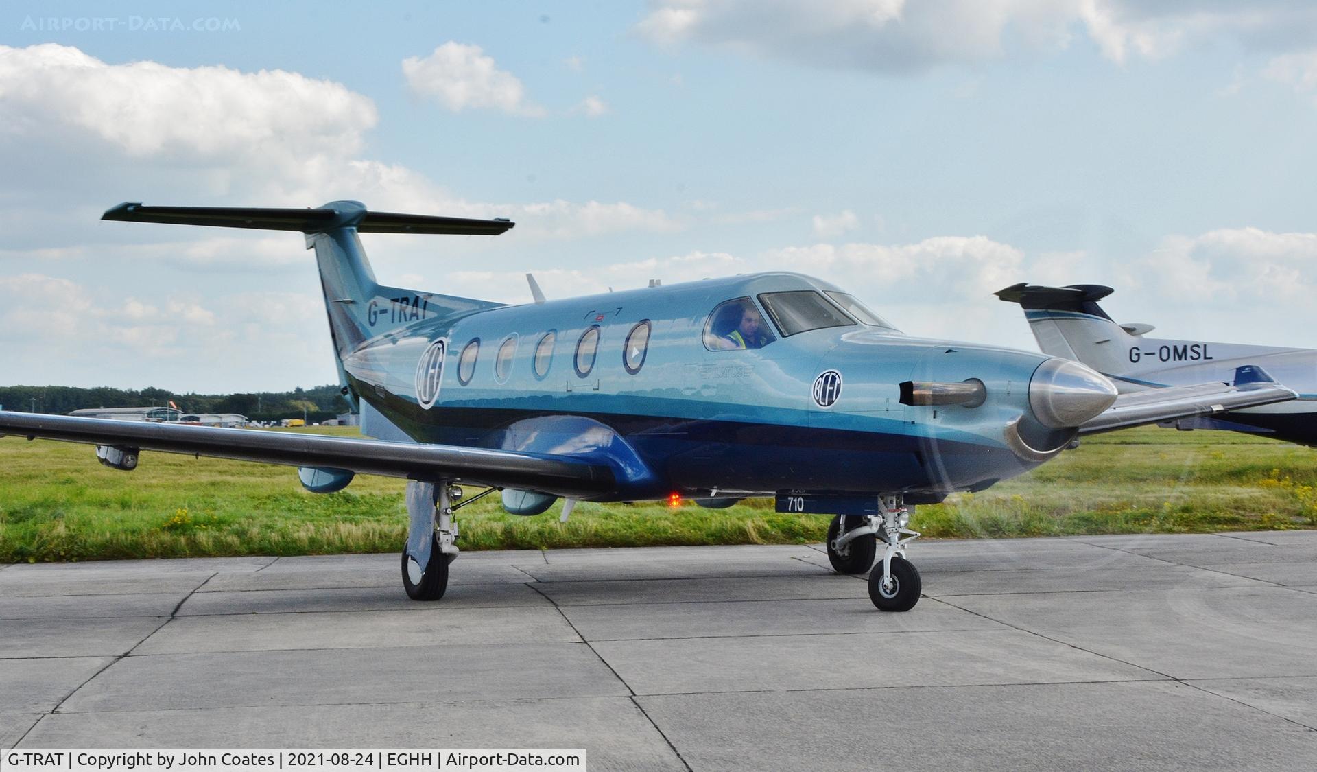 G-TRAT, 2006 Pilatus PC-12/45 C/N 710, Parked at BCFT