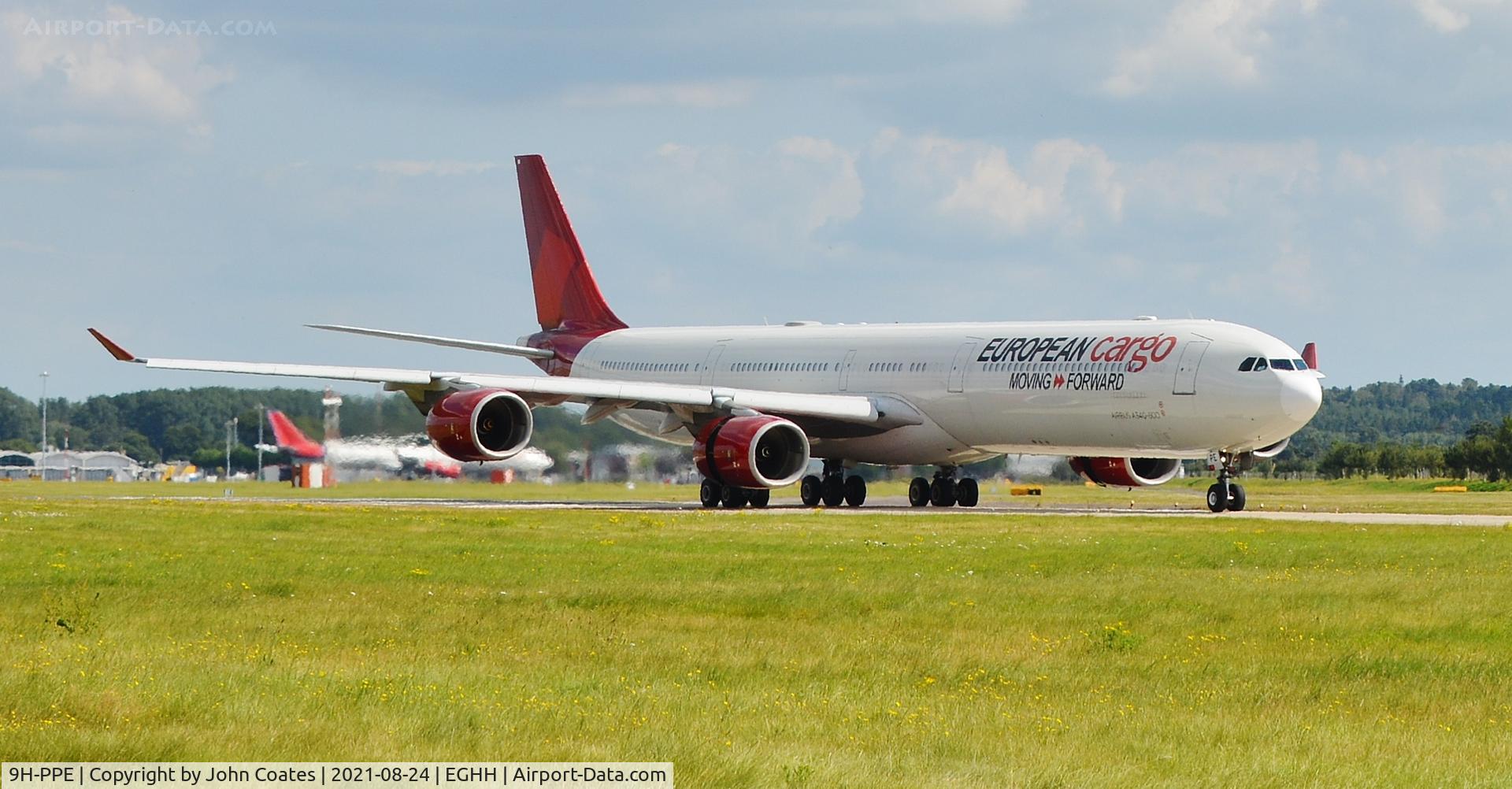 9H-PPE, 2006 Airbus A340-642 C/N 787, Taxiing to depart