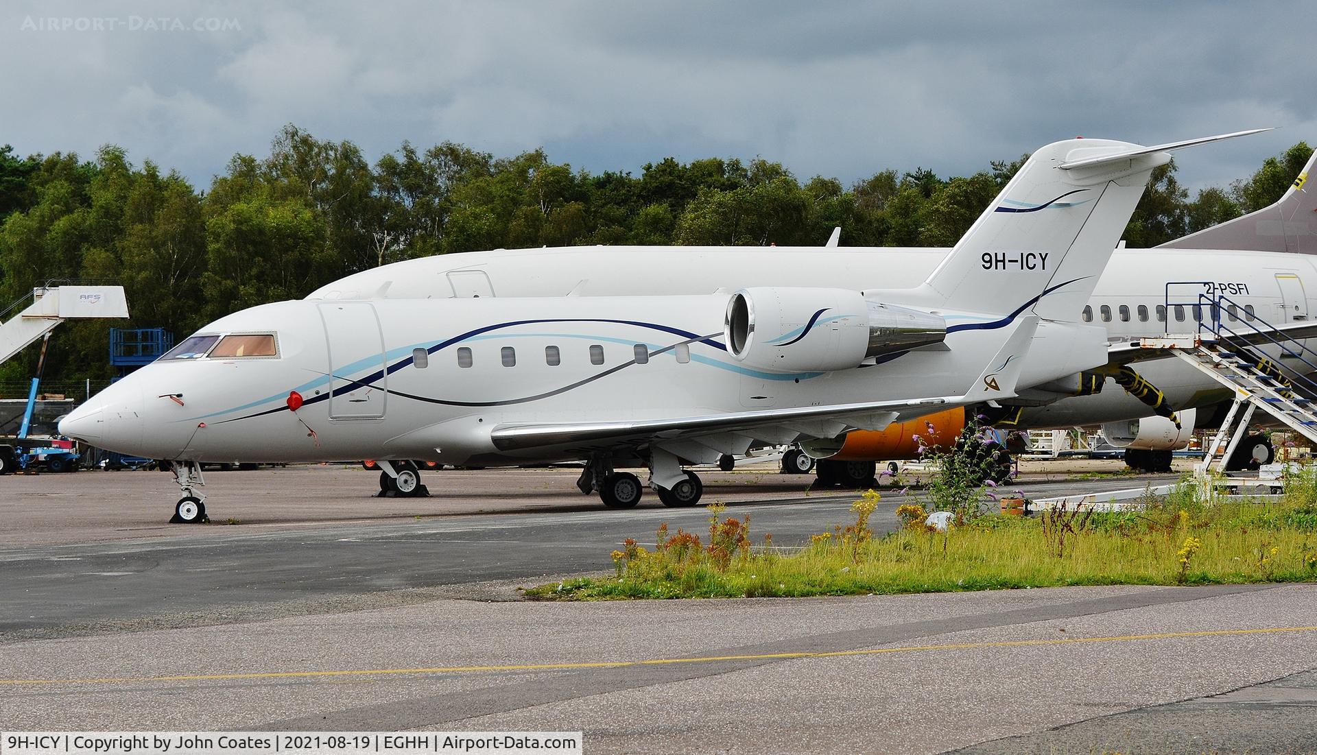 9H-ICY, 1993 Bombardier Challenger 601-3A (CL-600-2B16) C/N 5129, At Thurston Avn.