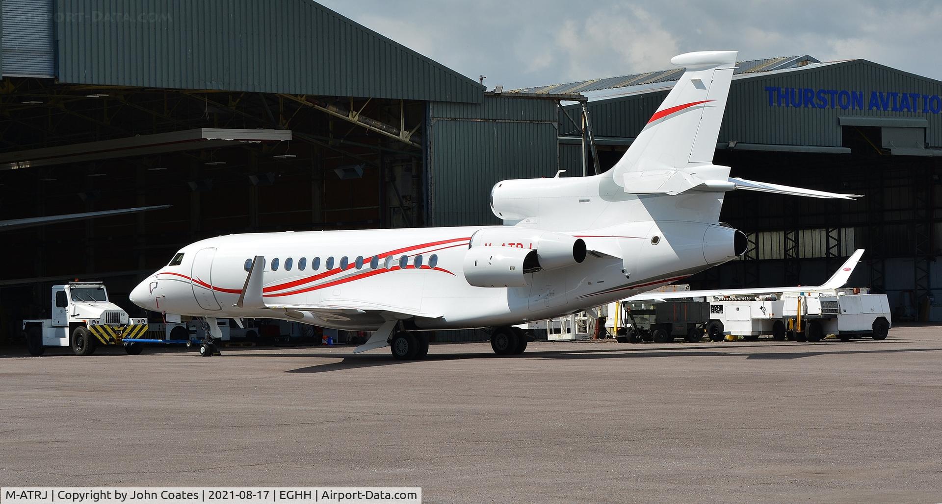 M-ATRJ, 2013 Dassault Falcon 7X C/N 199, At Thurston Avn.