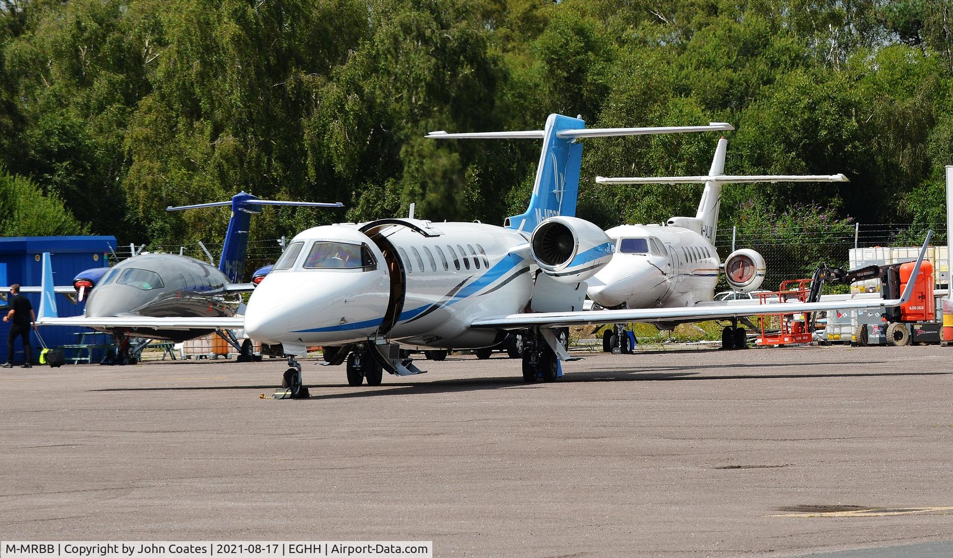 M-MRBB, 2002 Learjet 45 C/N 211, At Thurston Avn.