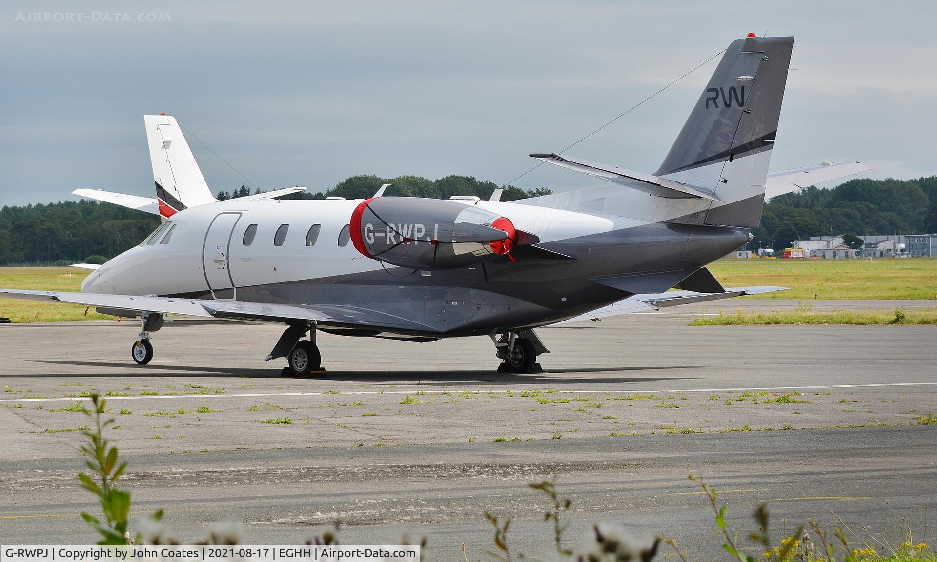 G-RWPJ, 2021 Cessna 560XL Citation XLS+ C/N 560-6305, At Technicair