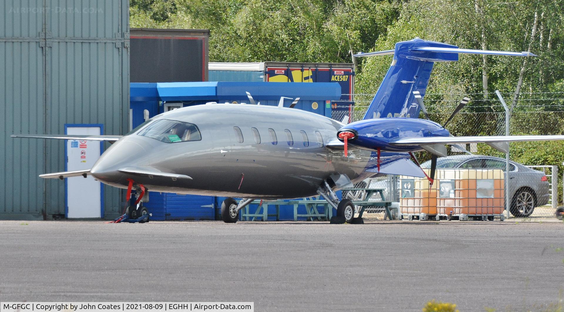 M-GFGC, 2012 Piaggio P-180 Avanti II C/N 1231, At Thurston Avn.