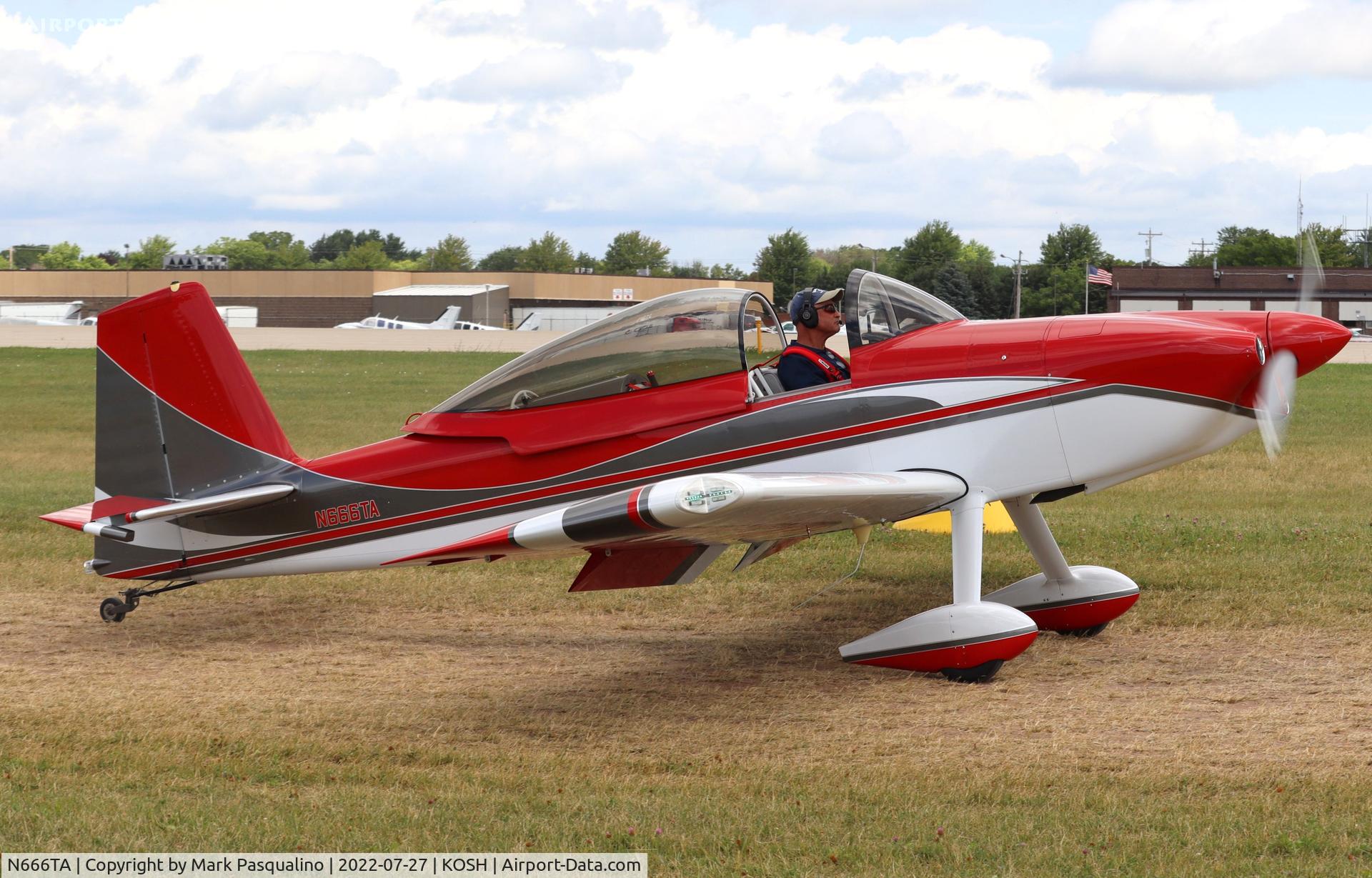 N666TA, 2014 Vans RV-8 C/N 999, Vans RV-8