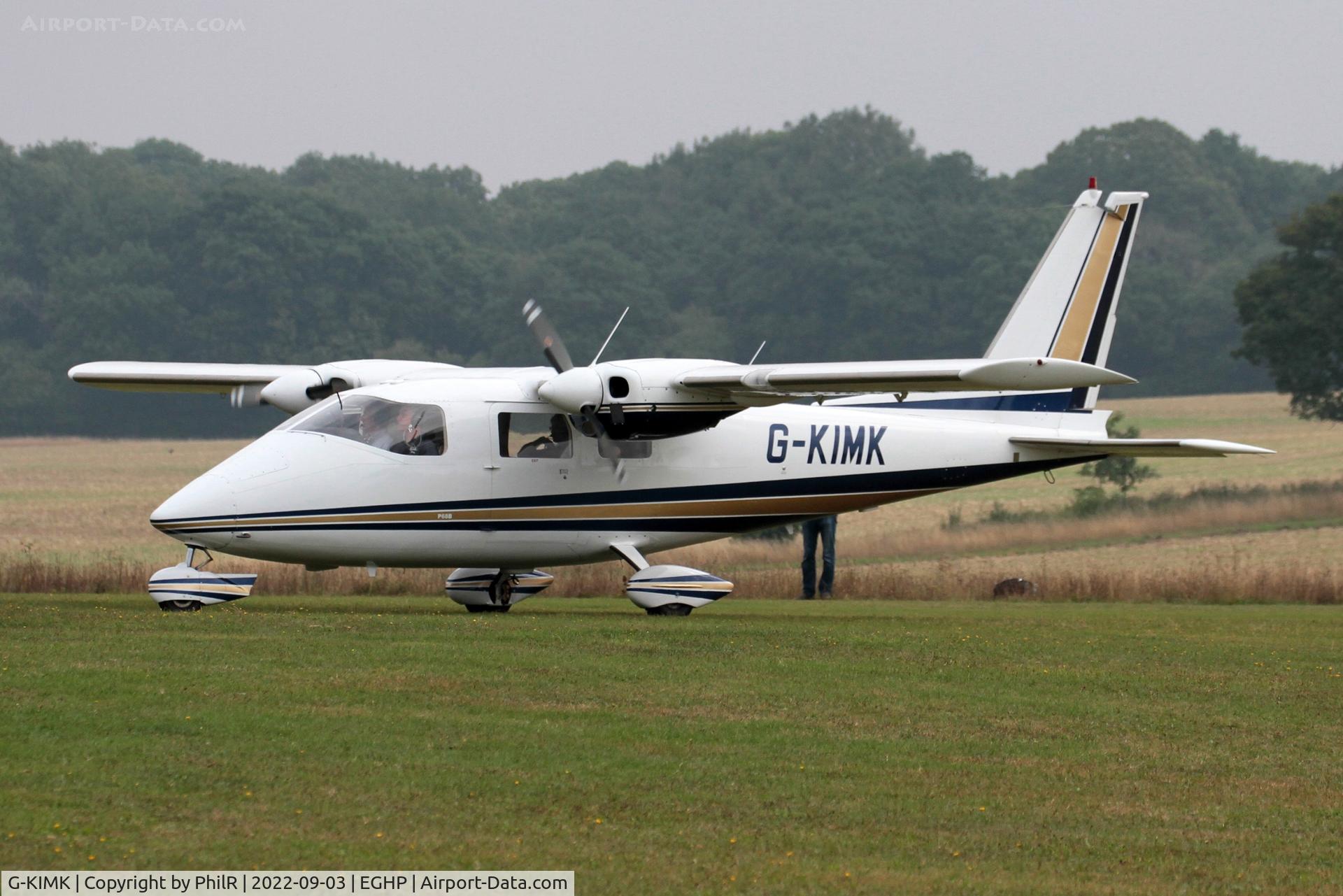 G-KIMK, 1975 Partenavia P-68B C/N 27, G-KIMK 1975 Partenavia P68B LAA Rally Popham