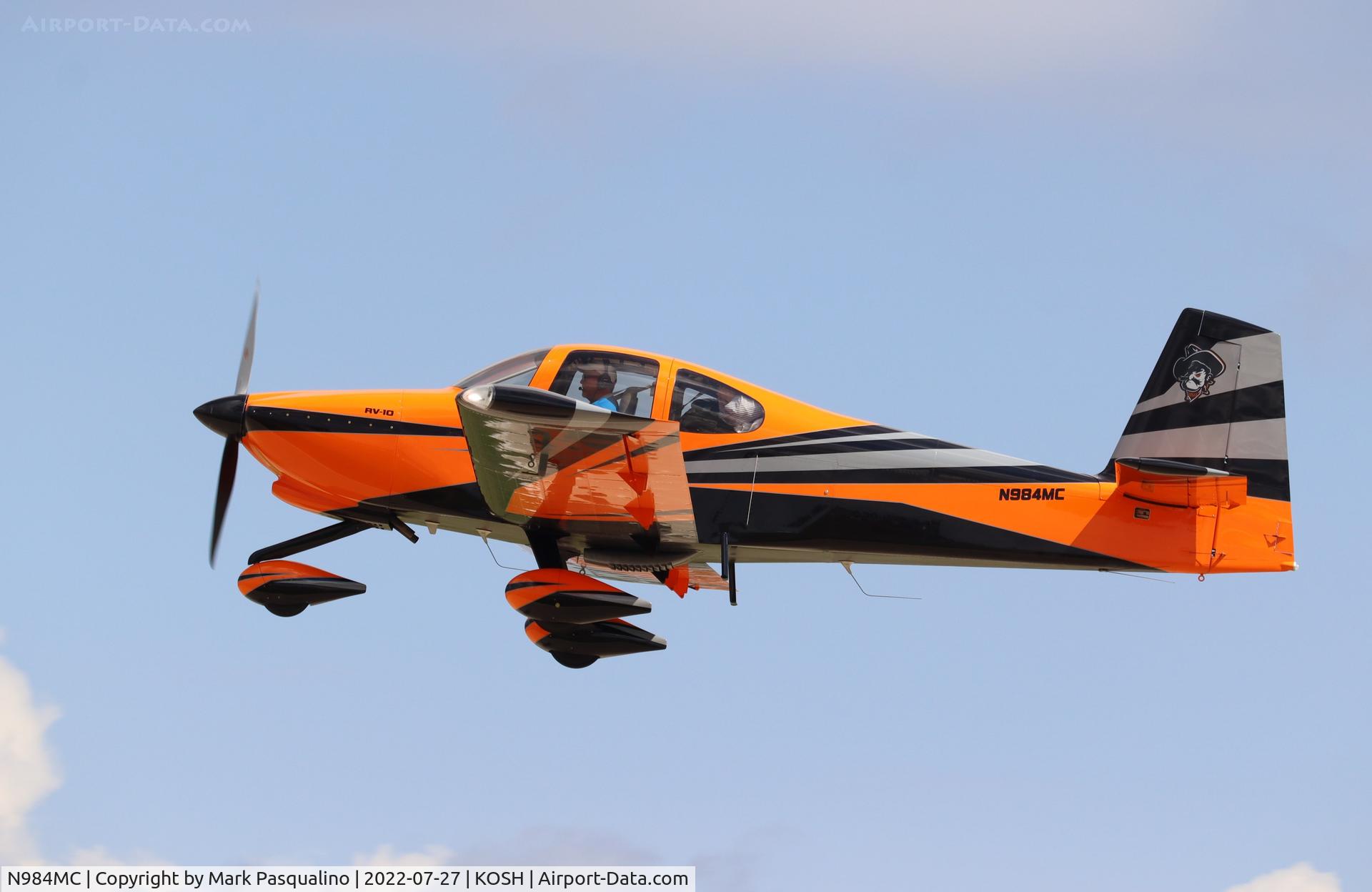 N984MC, 2019 Vans RV-10 C/N 40079, Vans RV-10