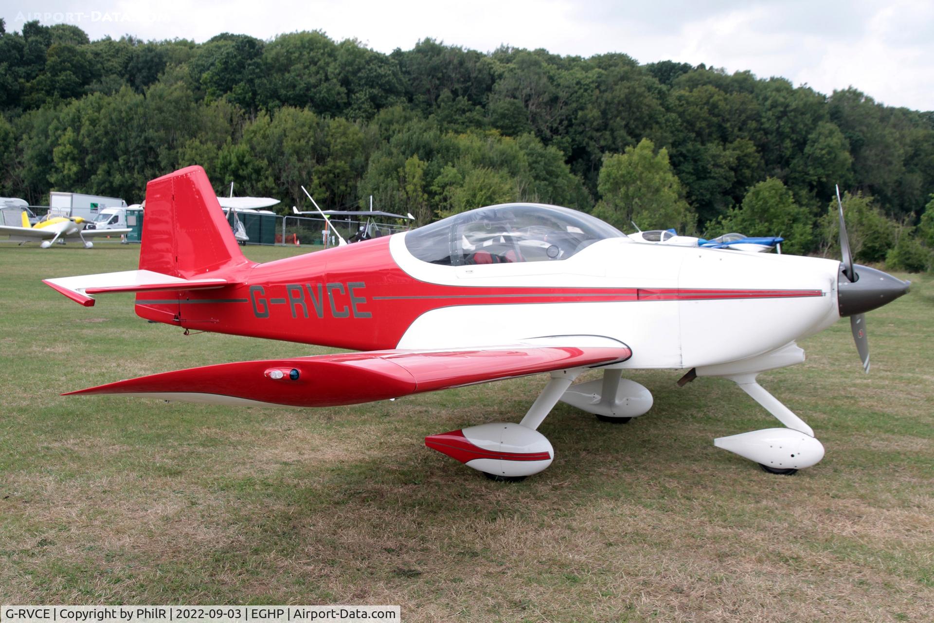 G-RVCE, 2001 Vans RV-6A C/N PFA 181-13372, G-RVCE 2007 VANS RV-6A LAA Rally Popham
