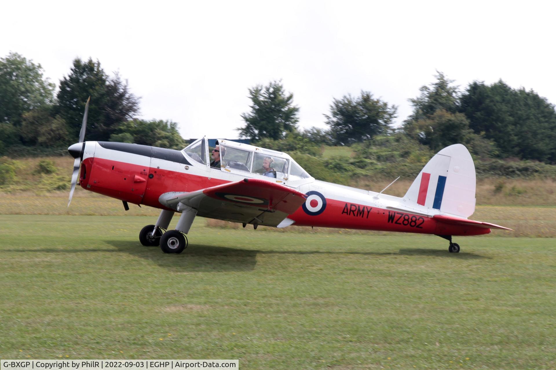 G-BXGP, 1953 De Havilland DHC-1 Chipmunk T.10 C/N C1/0927, WZ882 (G-BXGP) 1953 DHC-1 Chipmunk T10 LAA Rally Popham