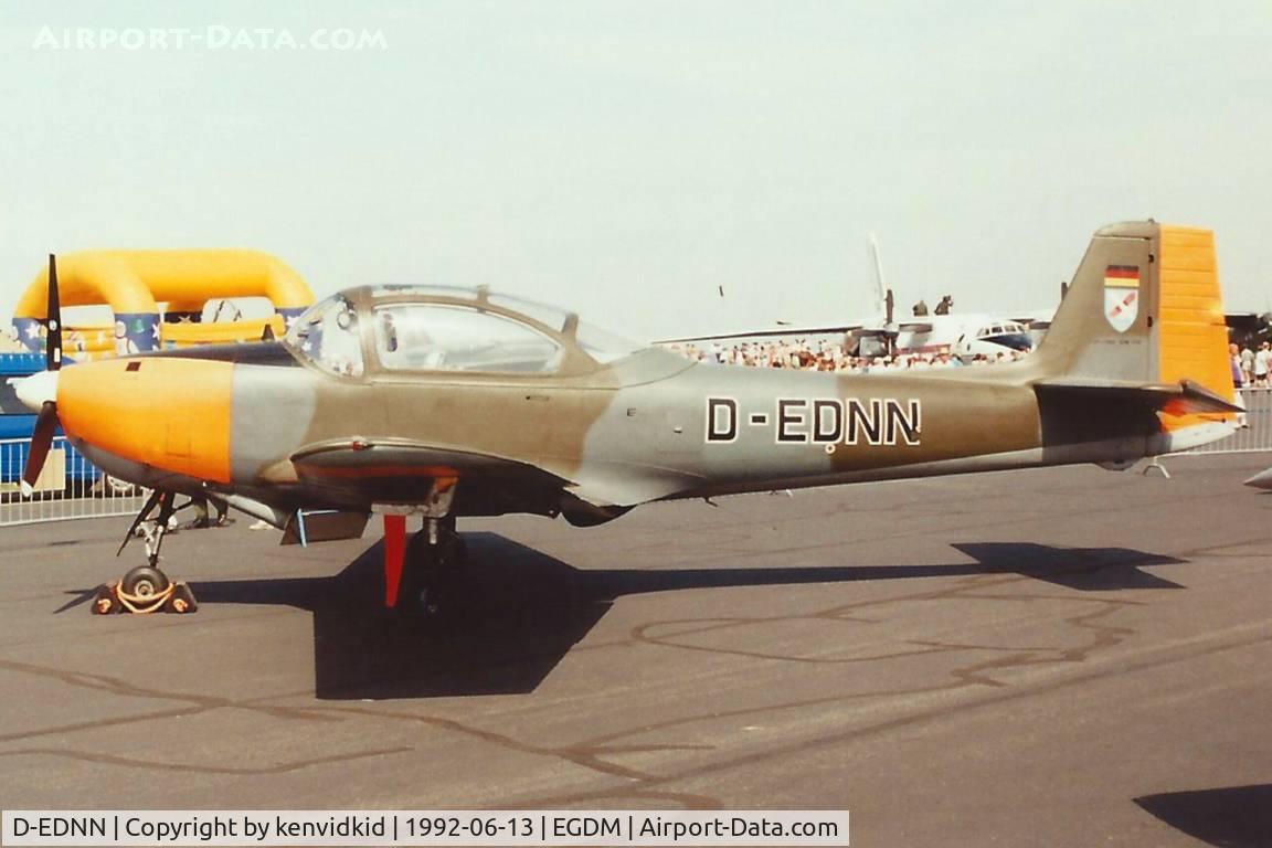 D-EDNN, 1960 Focke-Wulf FWP-149D C/N 173, At Boscombe Down, scanned from print.