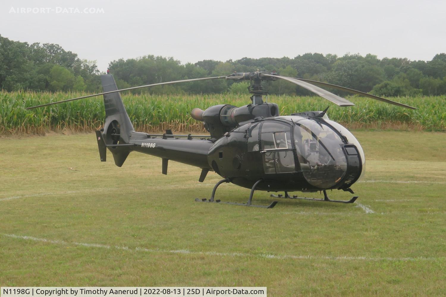 N1198G, 1974 Aerospatiale SA-341F Gazelle C/N 1198, 1974 Aerospatiale SA-341F Gazelle, c/n: 1198