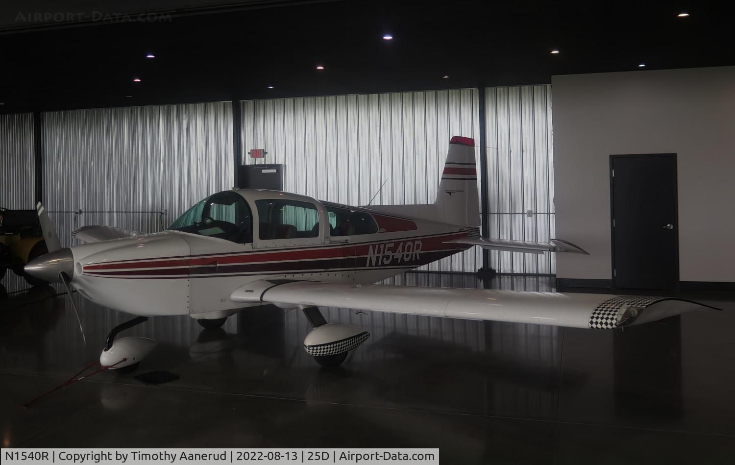 N1540R, 1975 Grumman American AA-5B Tiger C/N AA5B-0040, 1975 Grumman American AA-5B, c/n: AA5B-0040