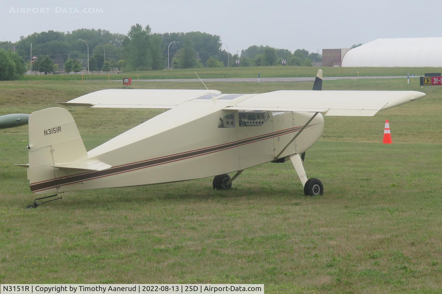 N3151R, 1982 Wittman W-8 Tailwind C/N 353, 1982 Wittman W-8 Tailwind, c/n: 353