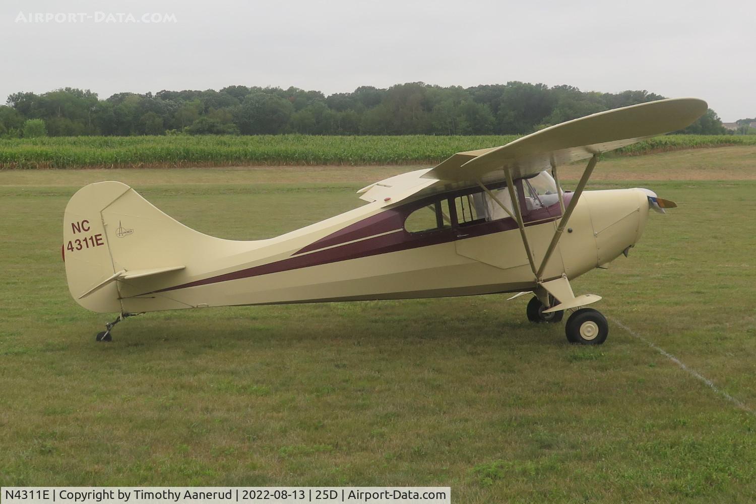 N4311E, 1948 Aeronca 11CC Super Chief C/N 11CC-177, 1948 Aeronca 11CC, c/n: 11CC-177