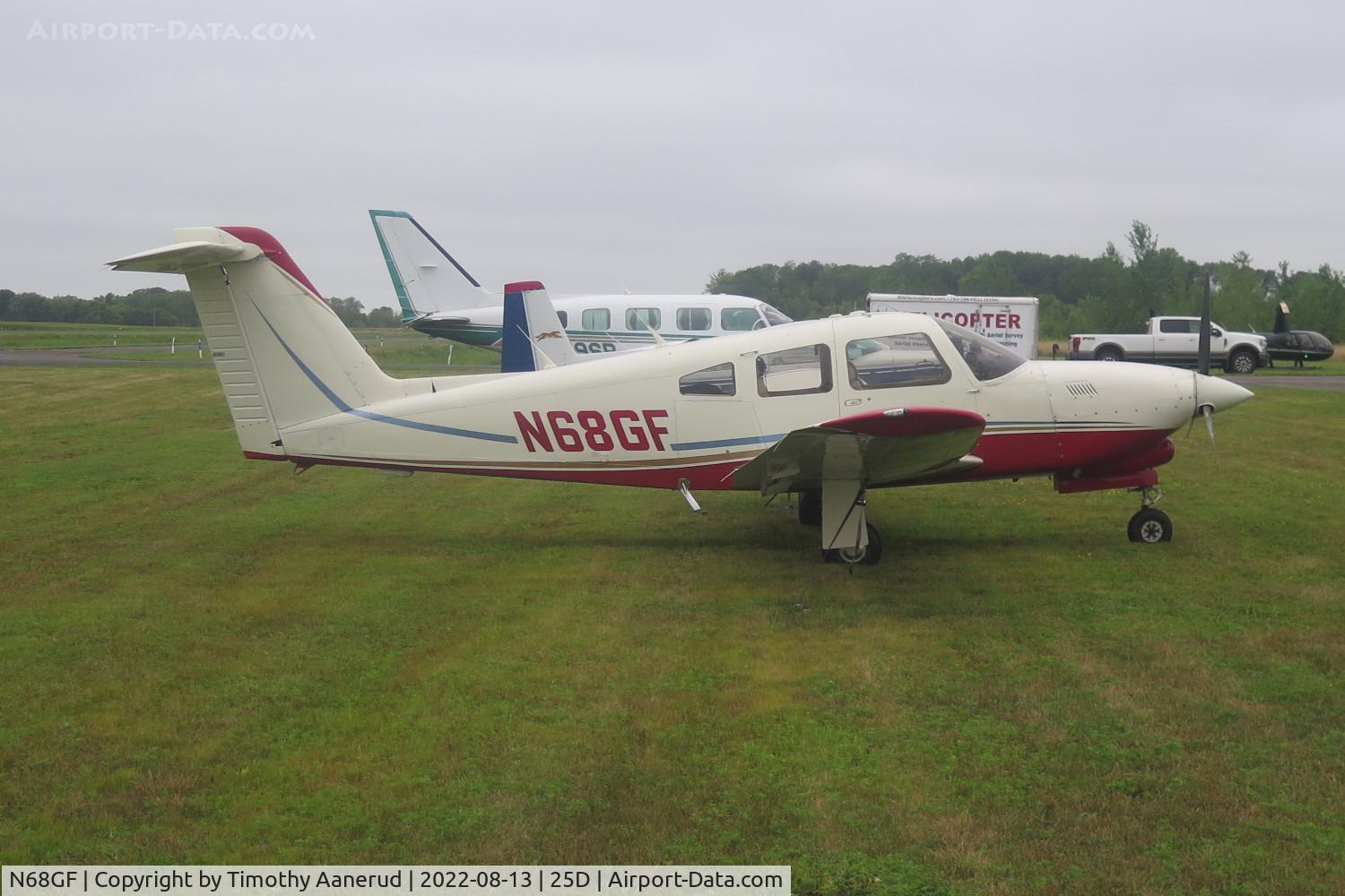 N68GF, 1982 Piper PA-28RT-201T Arrow IV C/N 28R-8331010, 1973 Piper PA-34-200 Seneca, c/n: 34-7350339