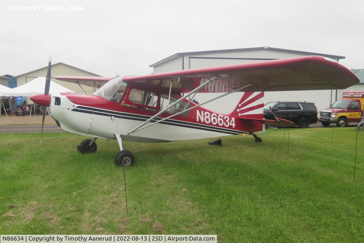 N86634, 1973 Bellanca 7ECA Citabria C/N 1012-74, 1973 Bellanca 7ECA, c/n: 1012-74