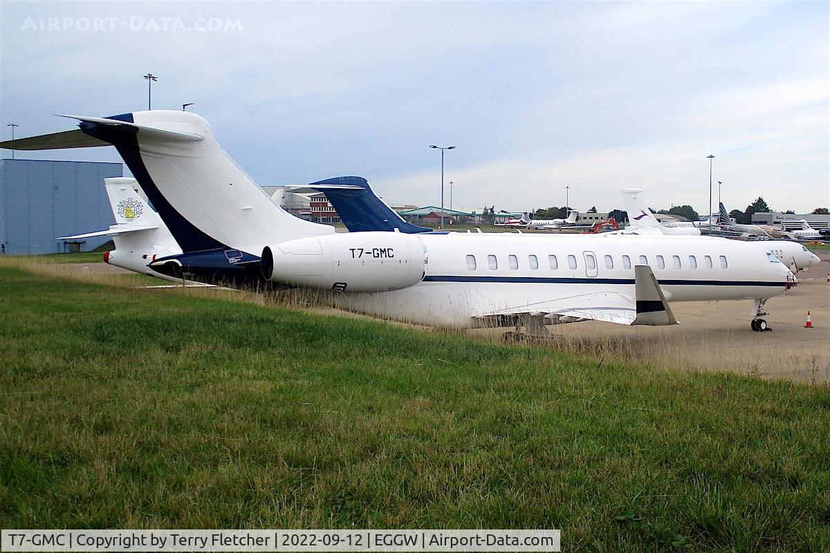 T7-GMC, 2019 Bombardier BD-700-2A12 C/N 70026, At Luton