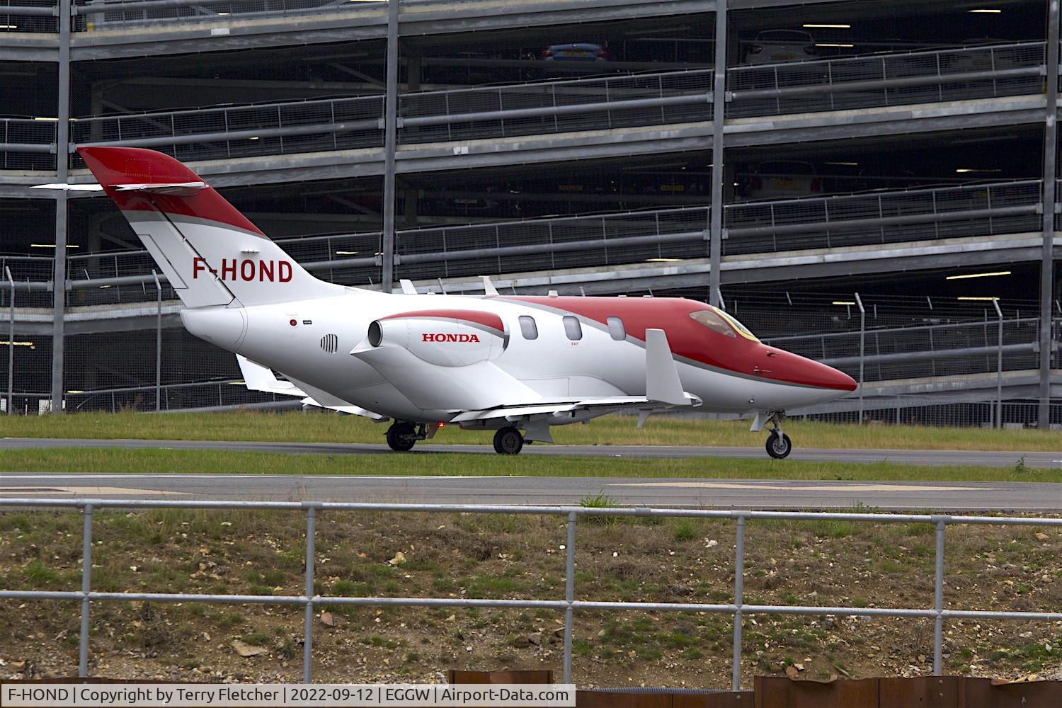F-HOND, 2017 Honda HA-420 Hondajet C/N 42000097, At Luton