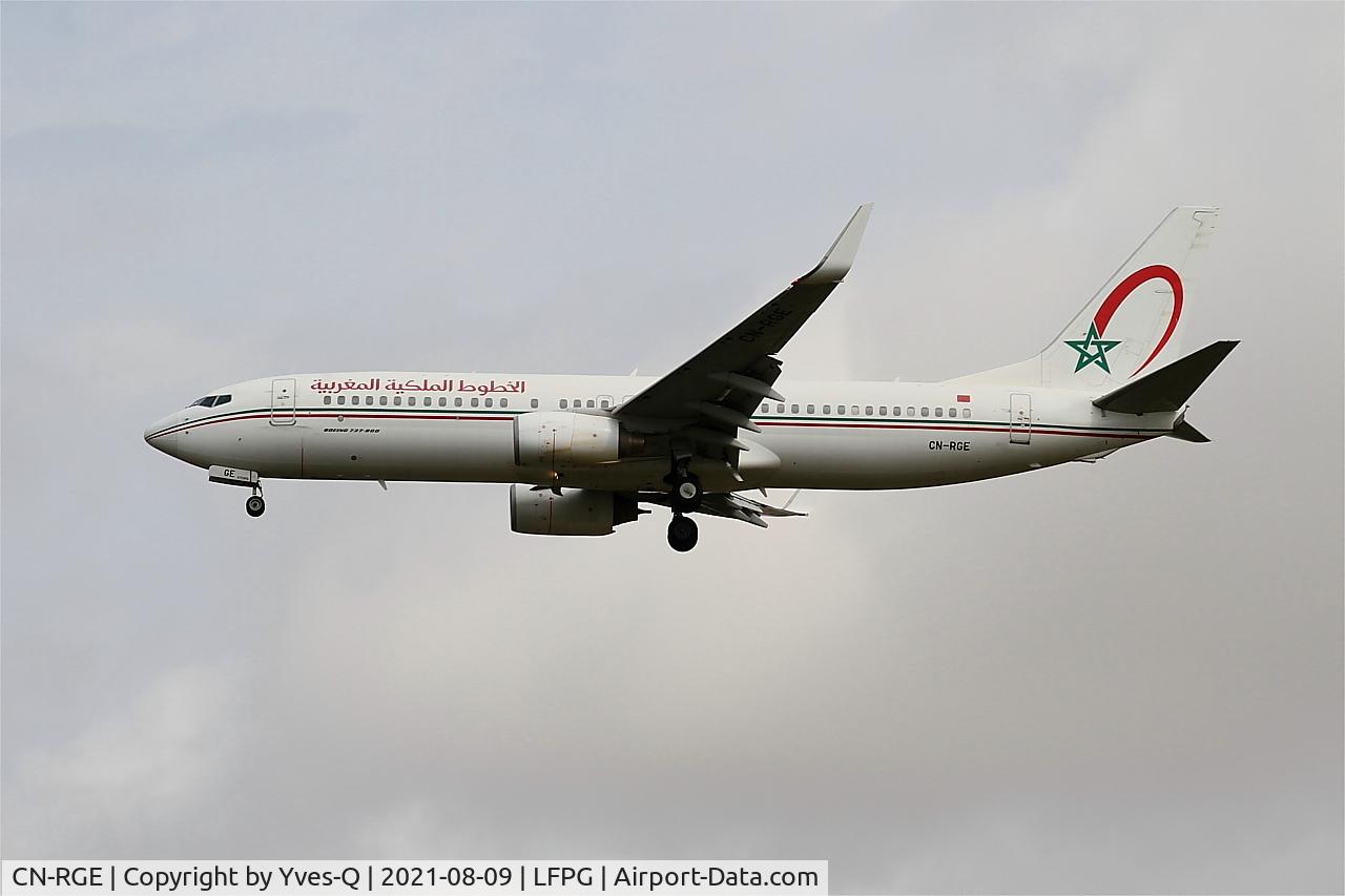 CN-RGE, 2011 Boeing 737-86N C/N 36822, Boeing 737-86N, On final rwy 26L, Roissy Charles De Gaulle airport (LFPG-CDG)