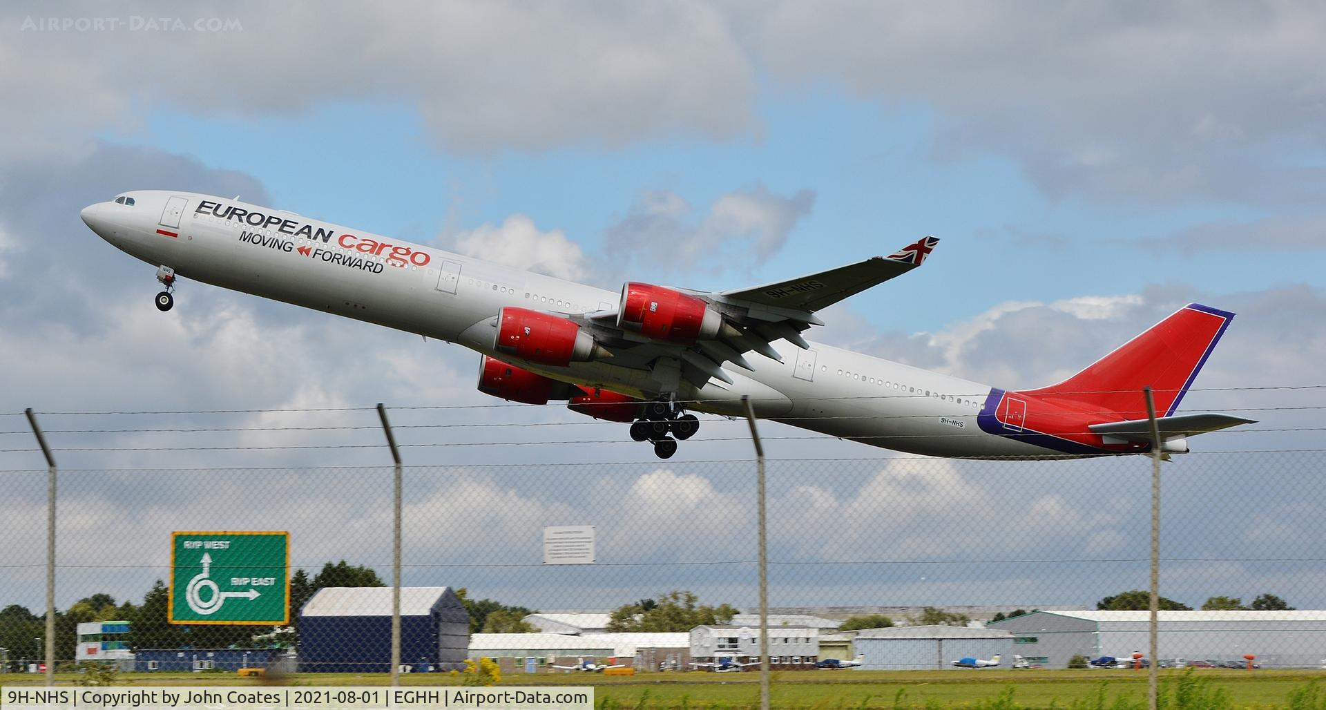 9H-NHS, 2006 Airbus A340-642 C/N 736, Late lift off 26