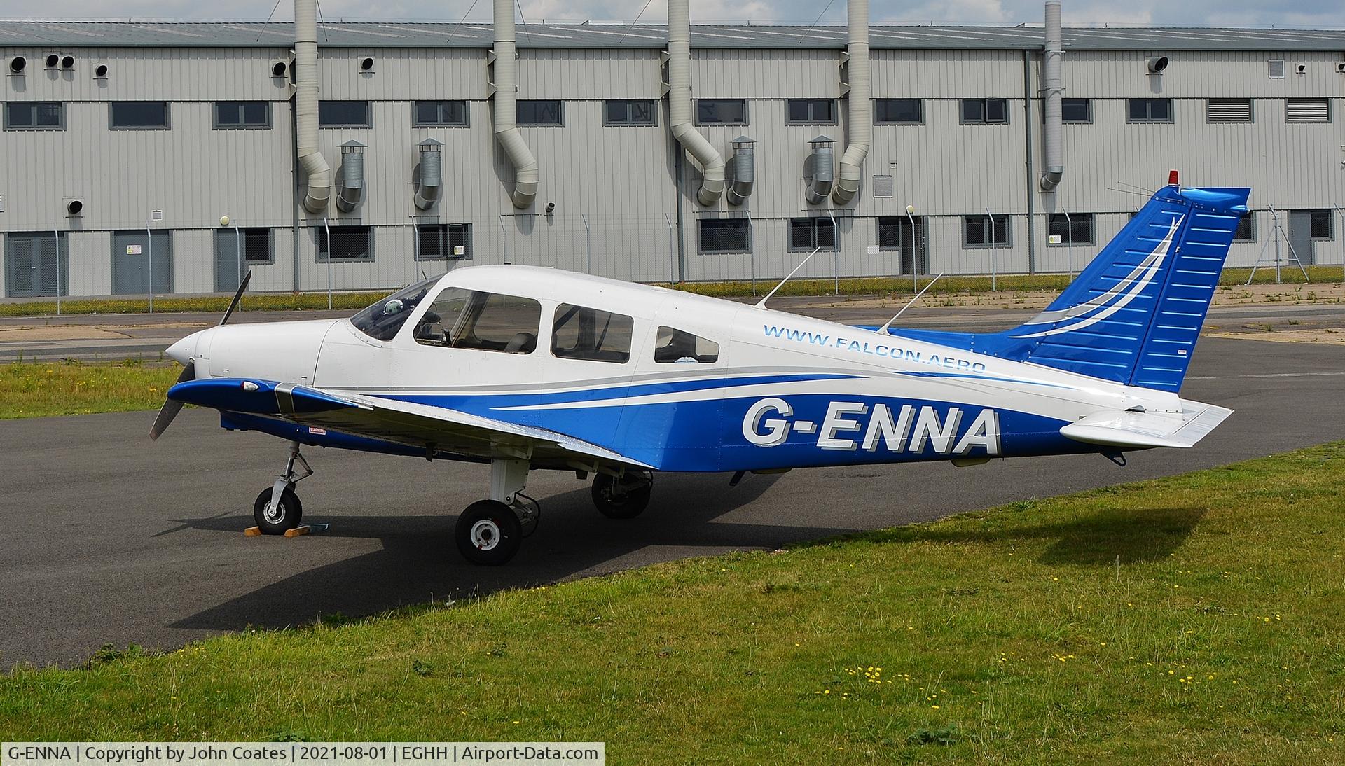 G-ENNA, 1978 Piper PA-28-161 Warrior II C/N 28-7916060, At Bliss Avn.
