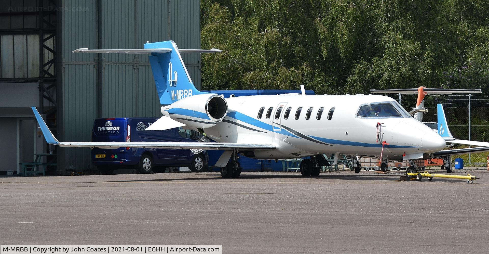 M-MRBB, 2002 Learjet 45 C/N 211, At Thurston Avn.