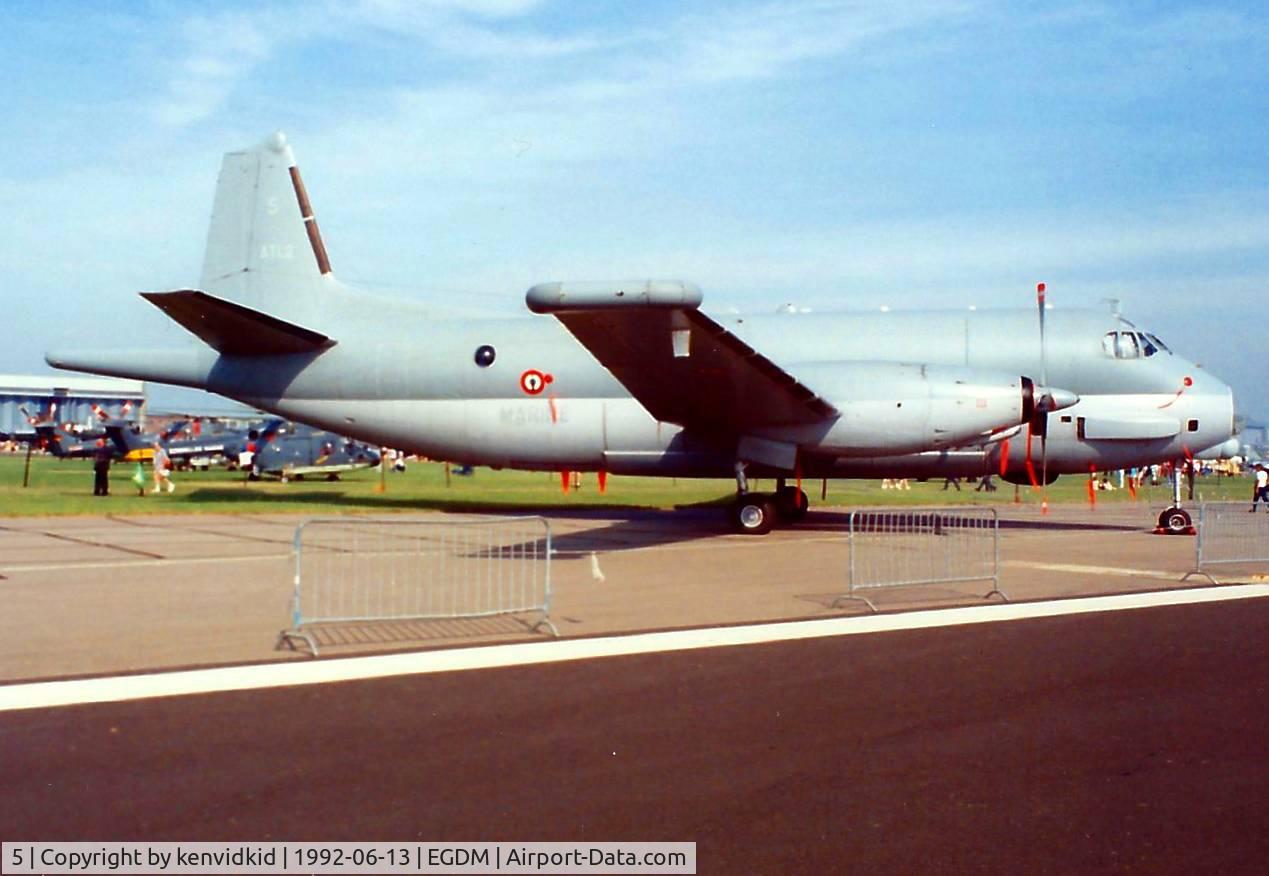 5, Dassault ATL-2 Atlantique 2 C/N 5, At Boscombe Down, scanned from print.