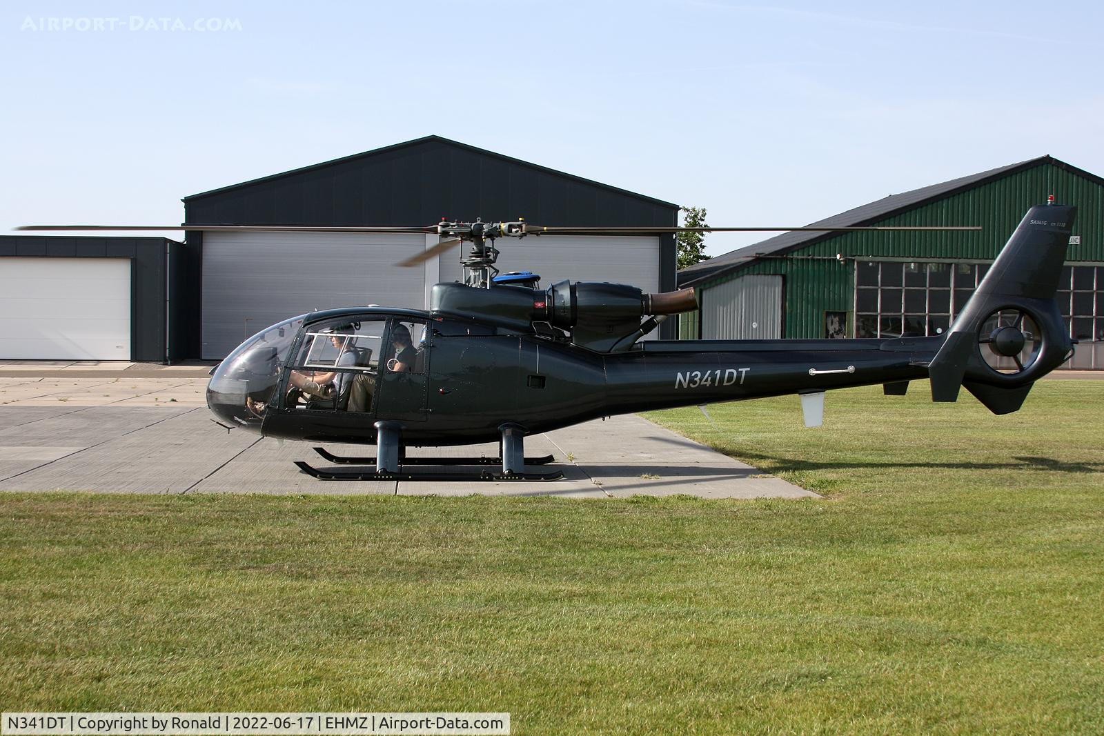 N341DT, 1974 Aerospatiale SA-341G Gazelle C/N 1110, at ehmz