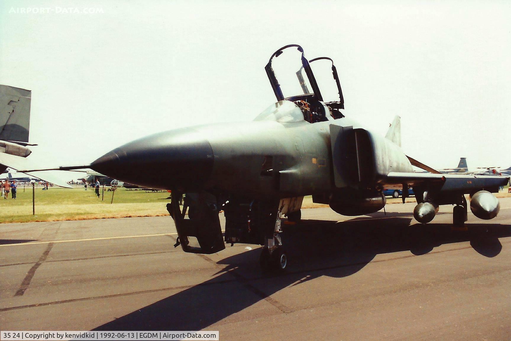35 24, 1969 McDonnell Douglas RF-4E C/N 4060, At Boscombe Down, scanned from print.