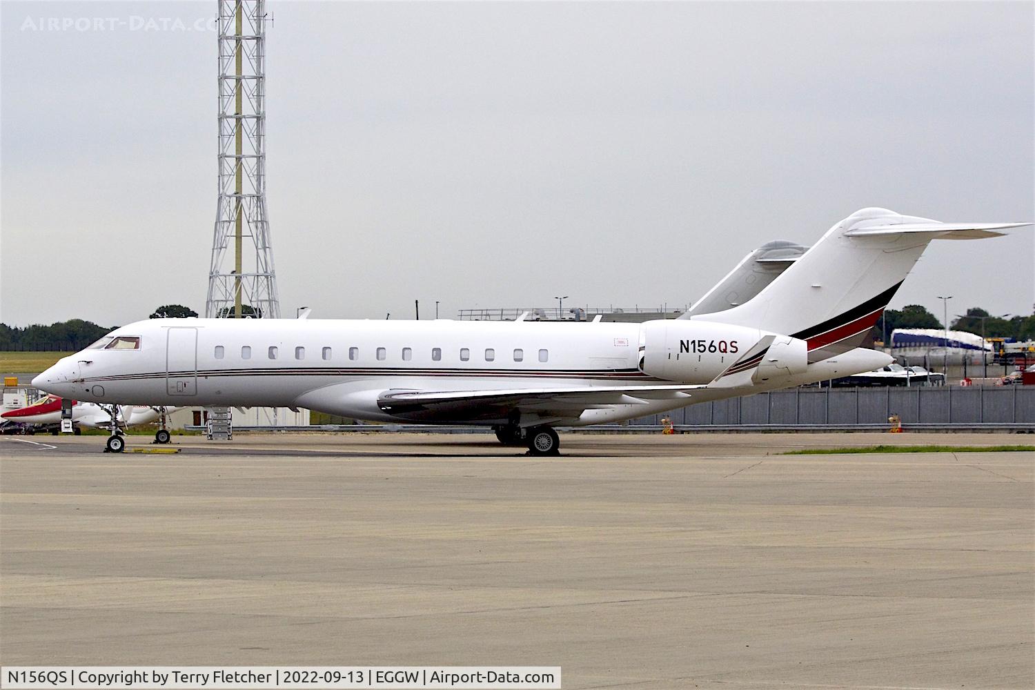 N156QS, 2019 Bombardier Bombardier Global 6000 C/N 9856, At Luton