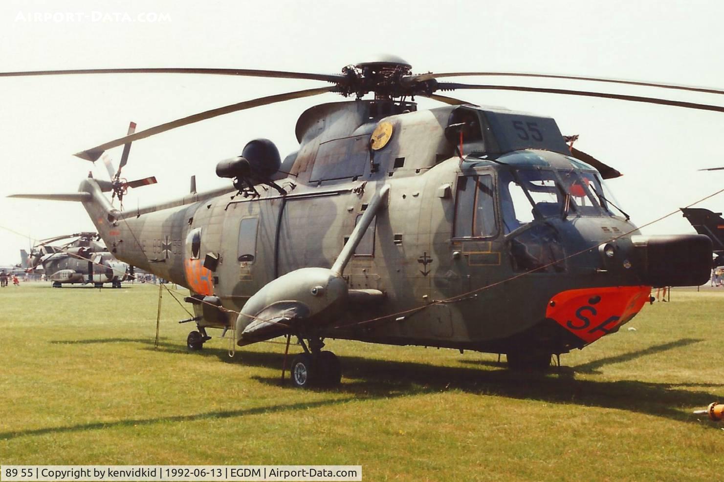89 55, Westland Sea King Mk.41 C/N WA759/81, At Boscombe Down, scanned from print.