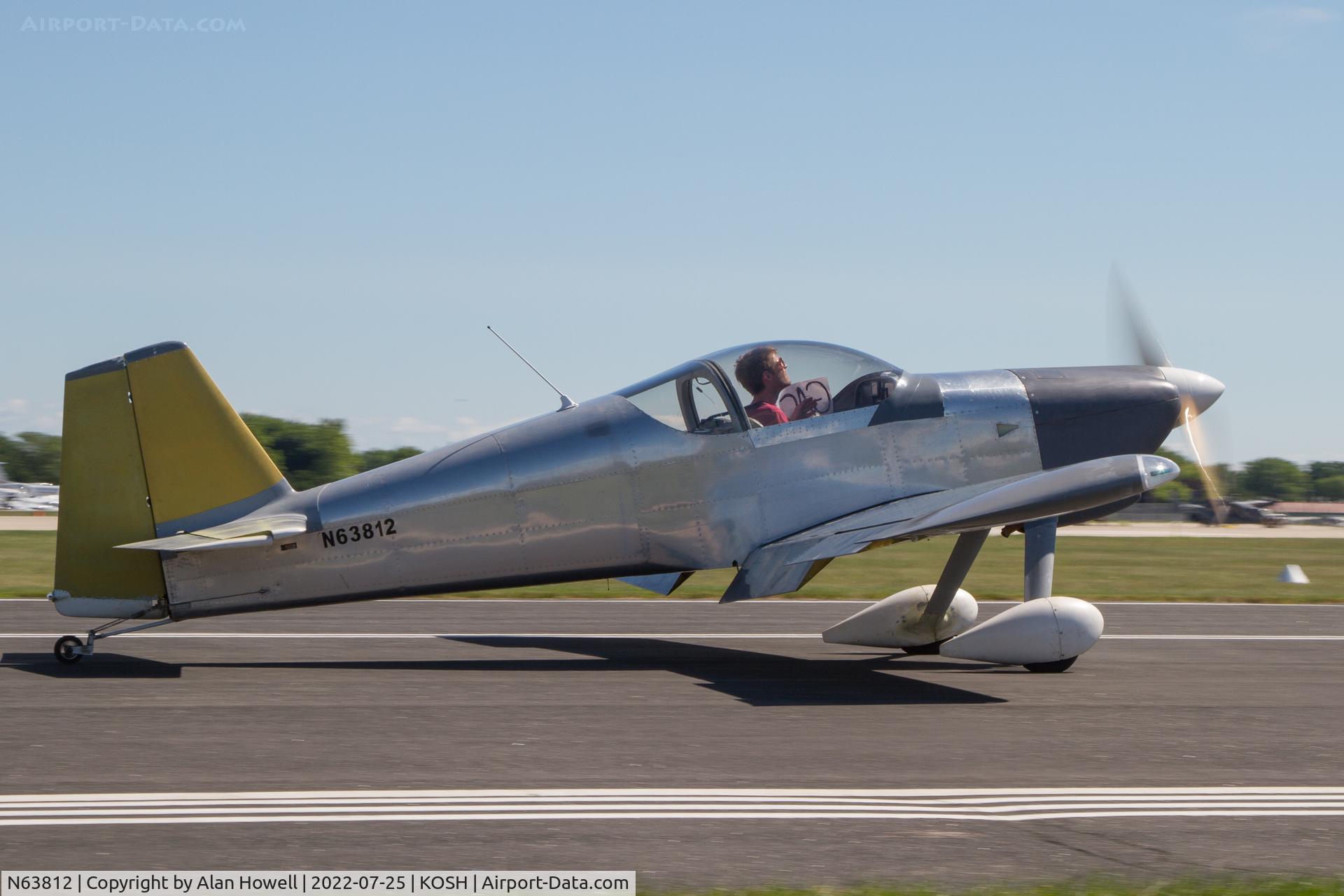 N63812, Vans RV-6 C/N 26006, At AirVenture 2022