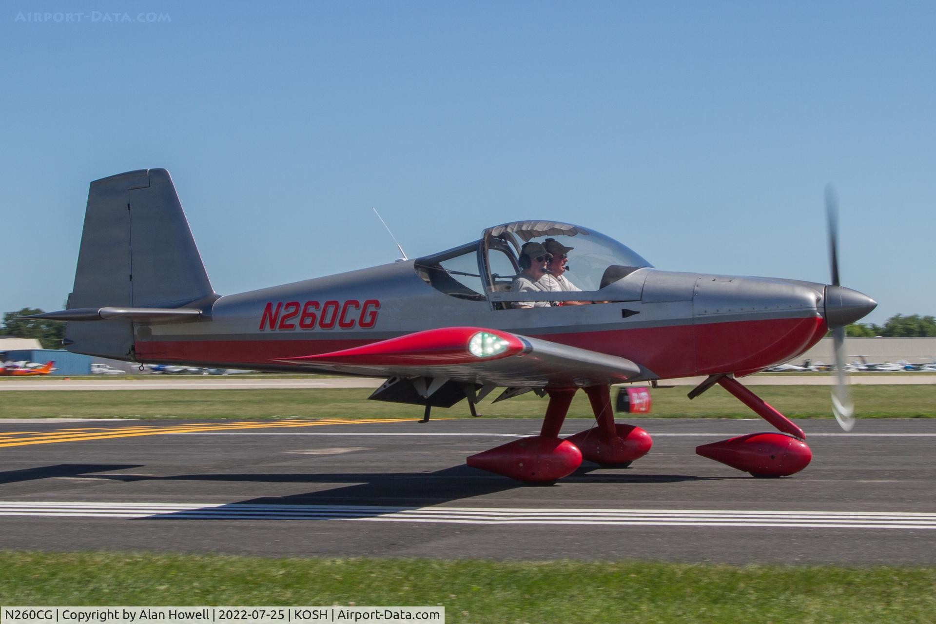 N260CG, 2021 Vans RV-14 C/N 140600, At AirVenture 2022