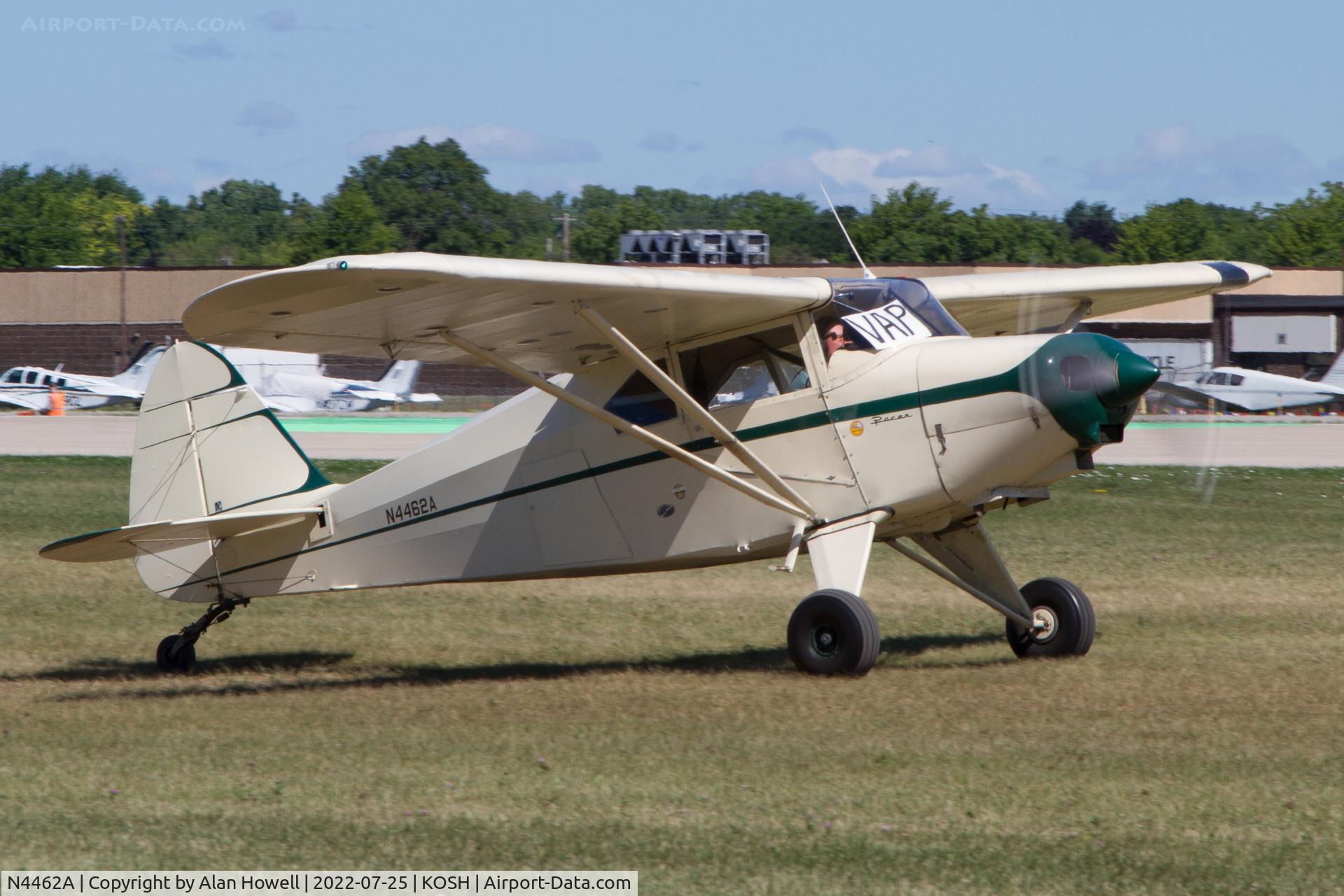 N4462A, 1956 Piper PA-22-150 C/N 22-3795, At AirVenture 2022
