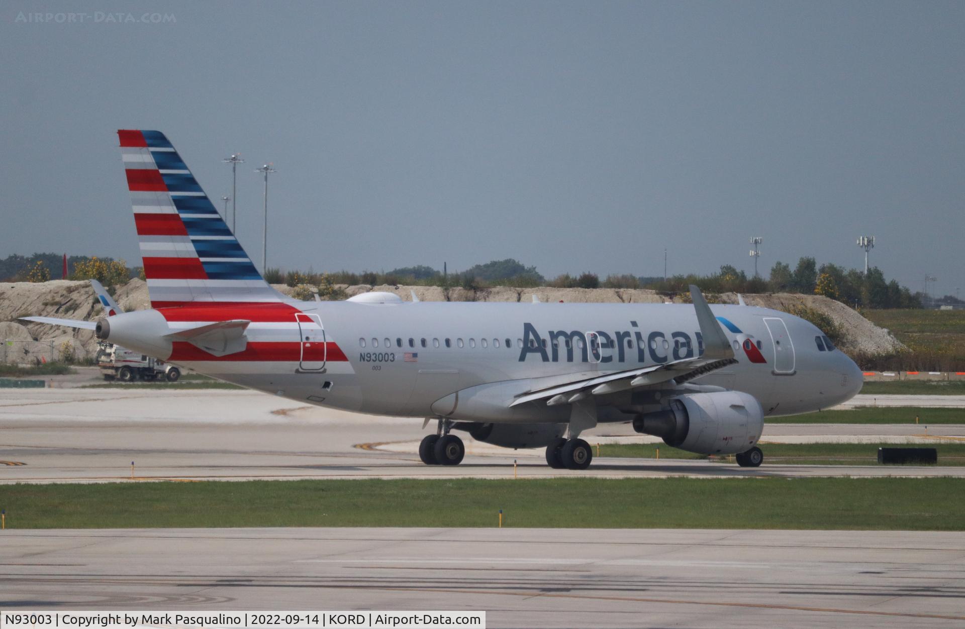N93003, 2013 Airbus A319-115 C/N 5704, Airbus A319-115