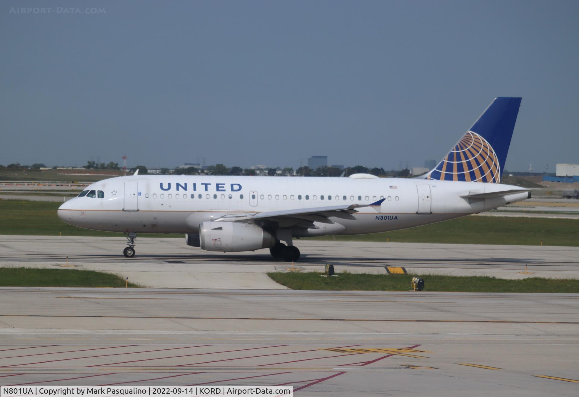 N801UA, 1997 Airbus A319-131 C/N 686, Airbus A319-131