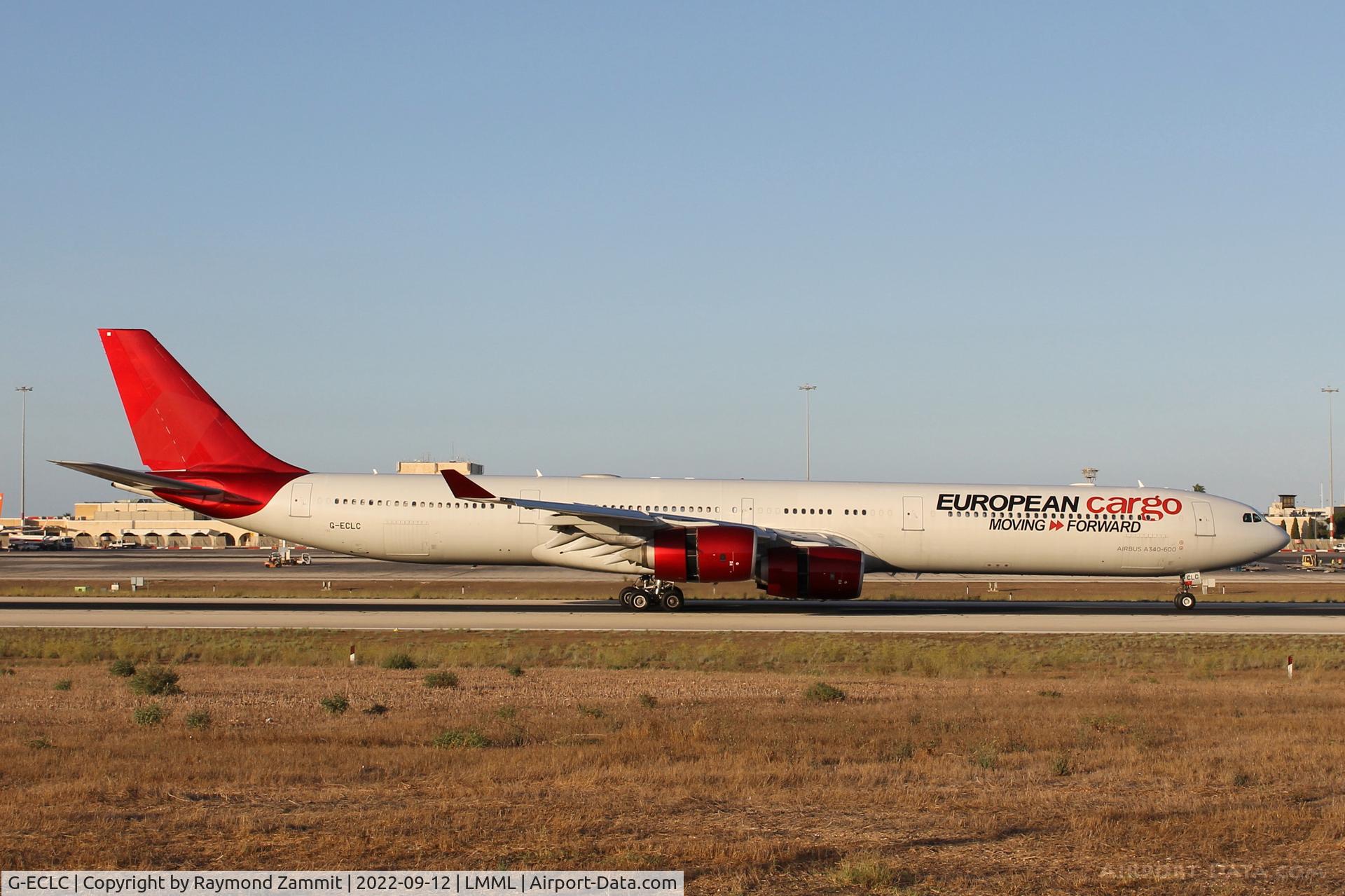 G-ECLC, 2006 Airbus A340-642 C/N 768, A340 G-ECLC European Cargo
