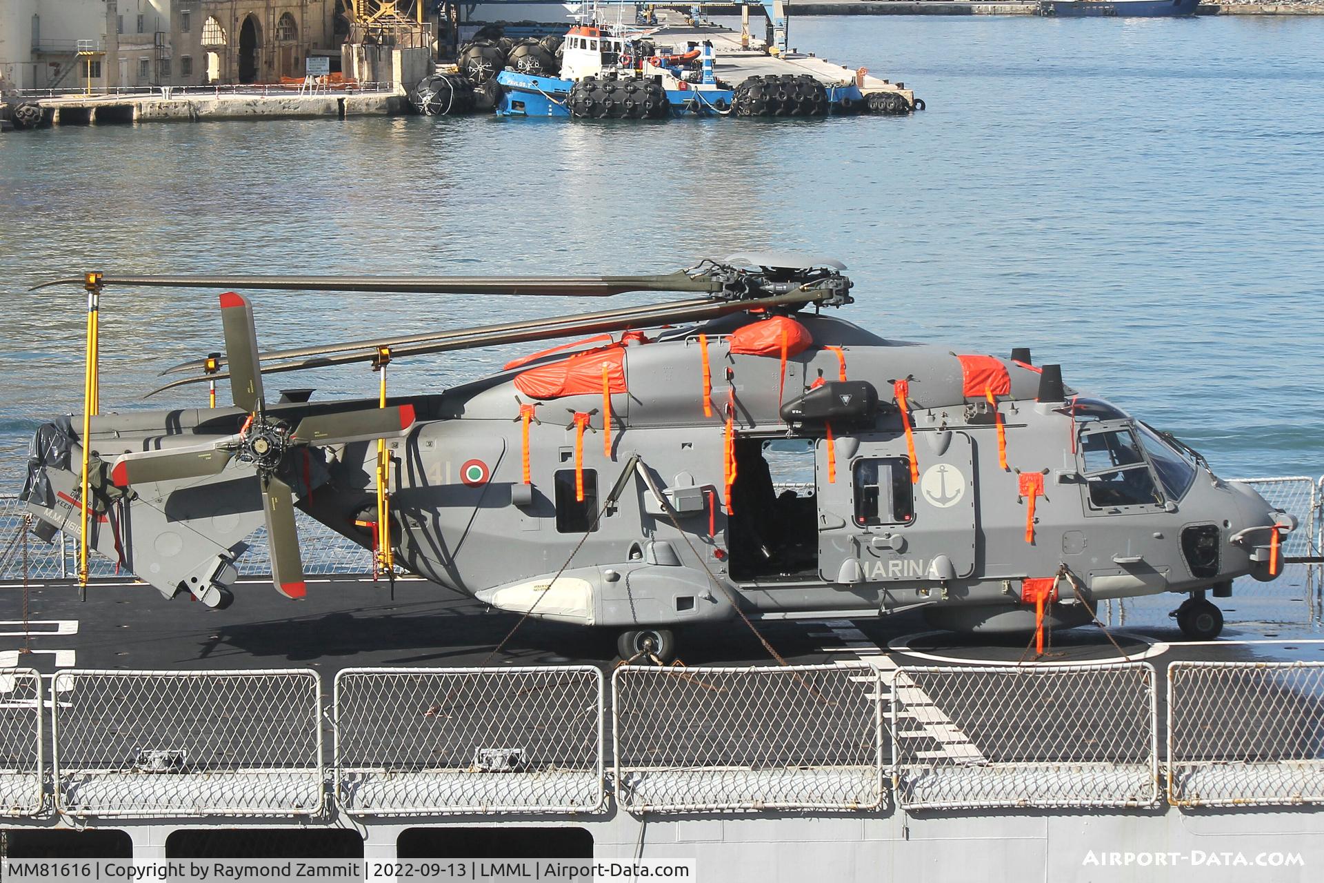 MM81616, 2021 NH Industries SH-90A C/N HITN40, NH Industries NH-90A MM81616/3-41 Italian Navy