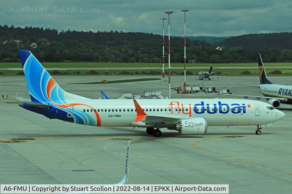 A6-FMU, 2022 Boeing 737 MAX 8 C/N 60996, Flydubai